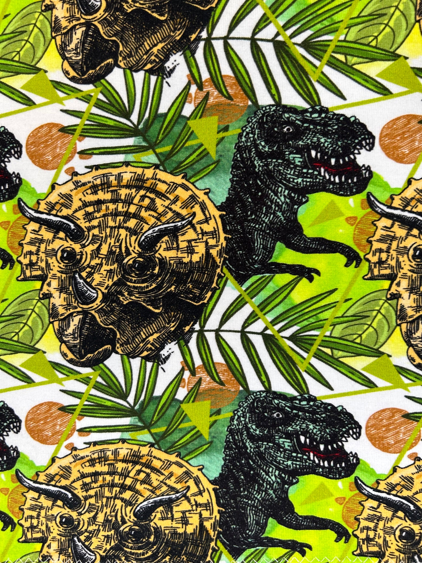Green Dinosaurs Tshirt - Size 2