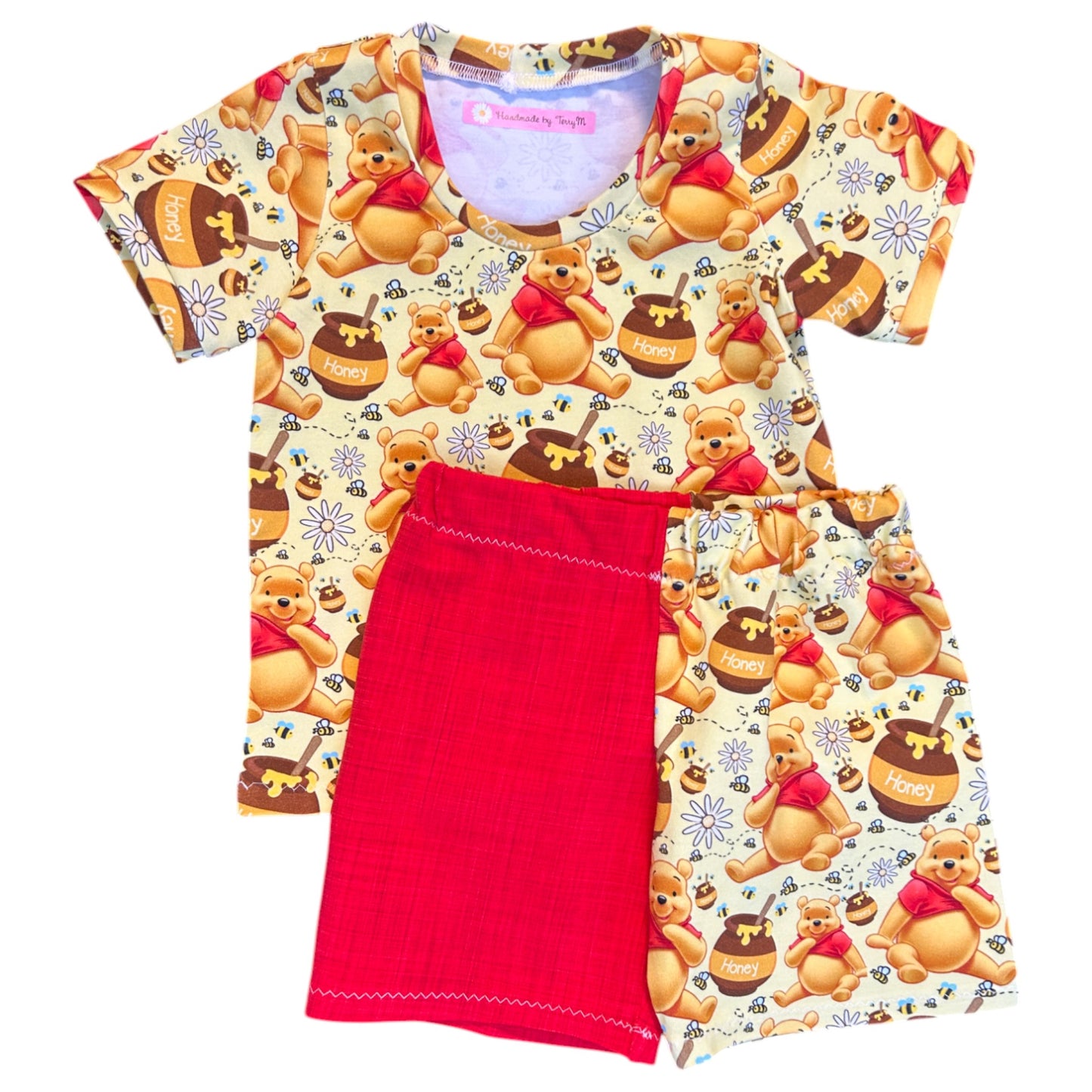 Winnie T-Shirt & Shorts Set - Size 1