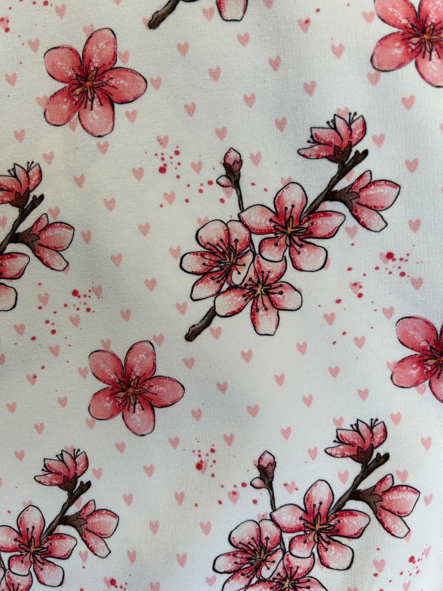 Pink Flowers Jumper - Size 4