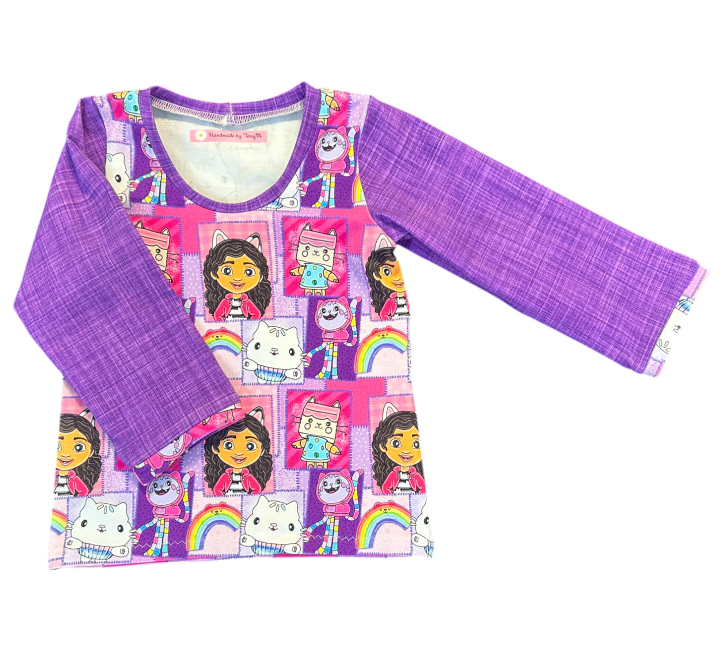 Gabby & Friends Long Sleeve T-Shirt - Size 2