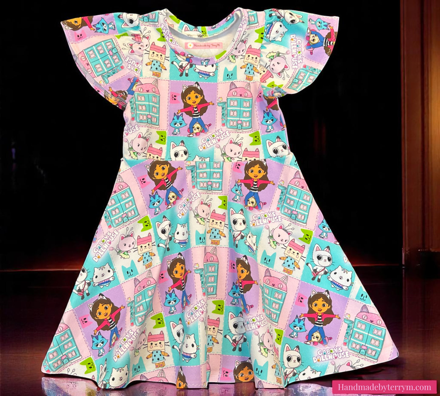 Patchwork Gabby Dress - Size 4