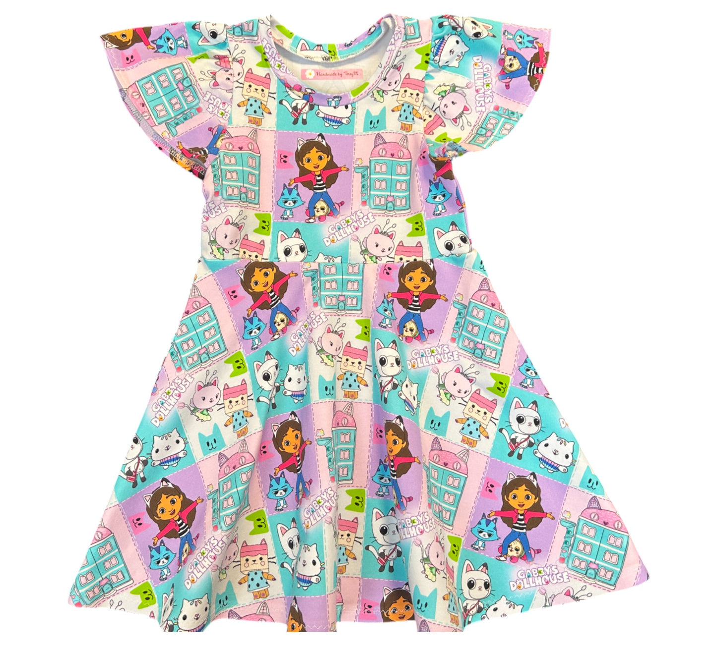 Patchwork Gabby Dress - Size 4