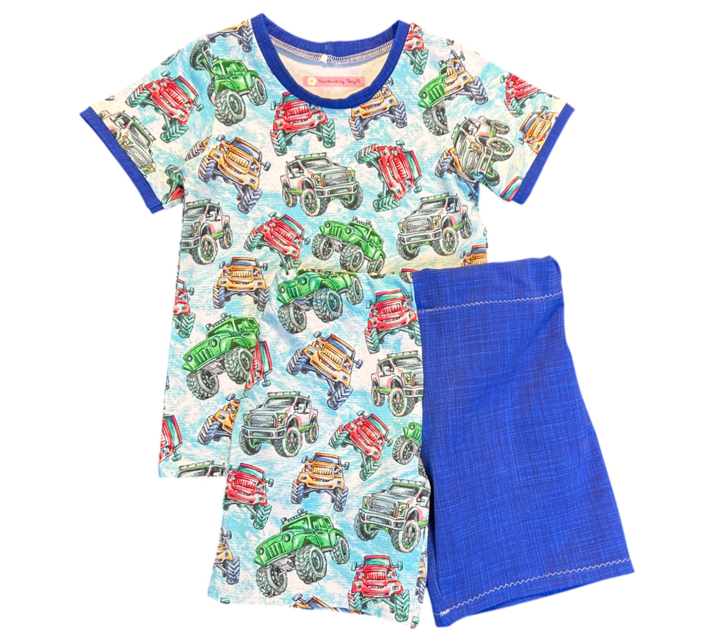 Monster Truck T-Shirt & Shorts Set - Size 4