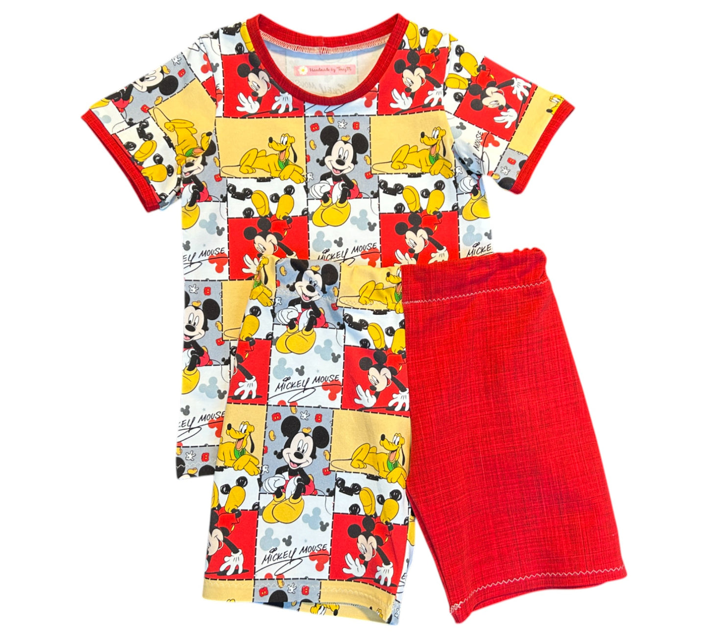Micky & Friends T-shirt & Shorts Set - Size 4