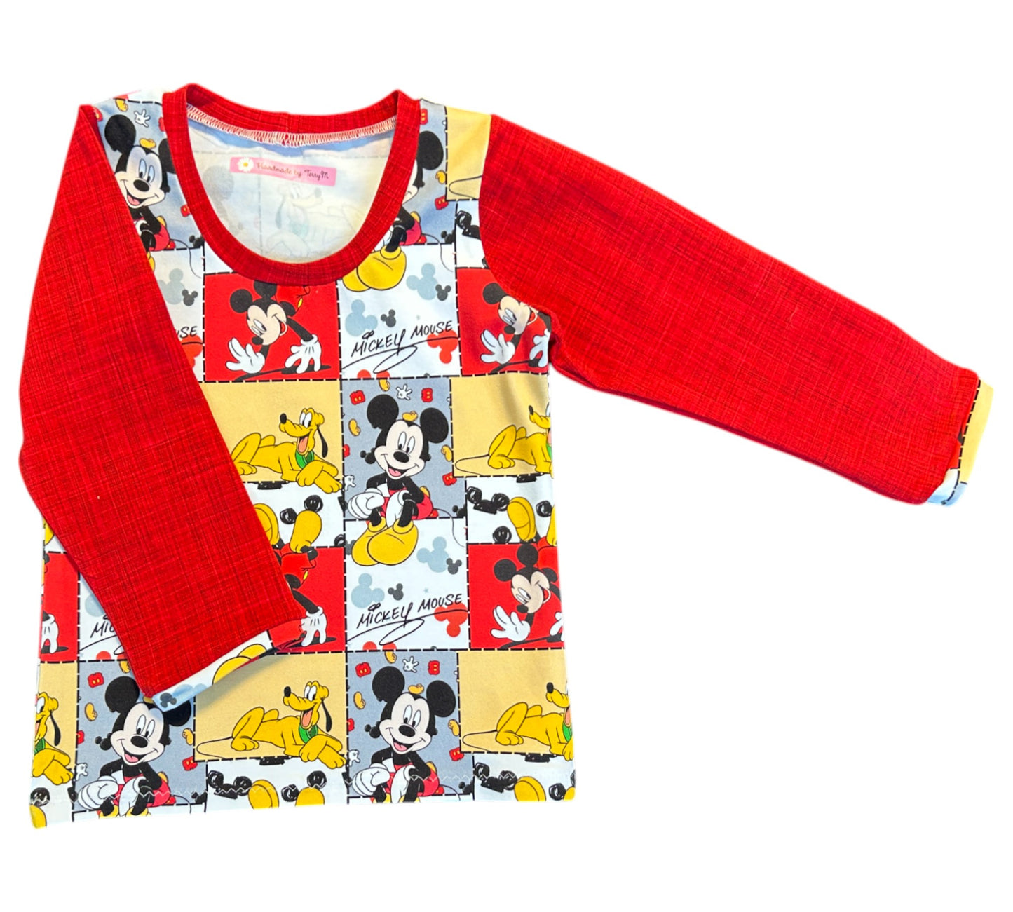Micky & Friends Long Sleeve T-Shirt - Size 3