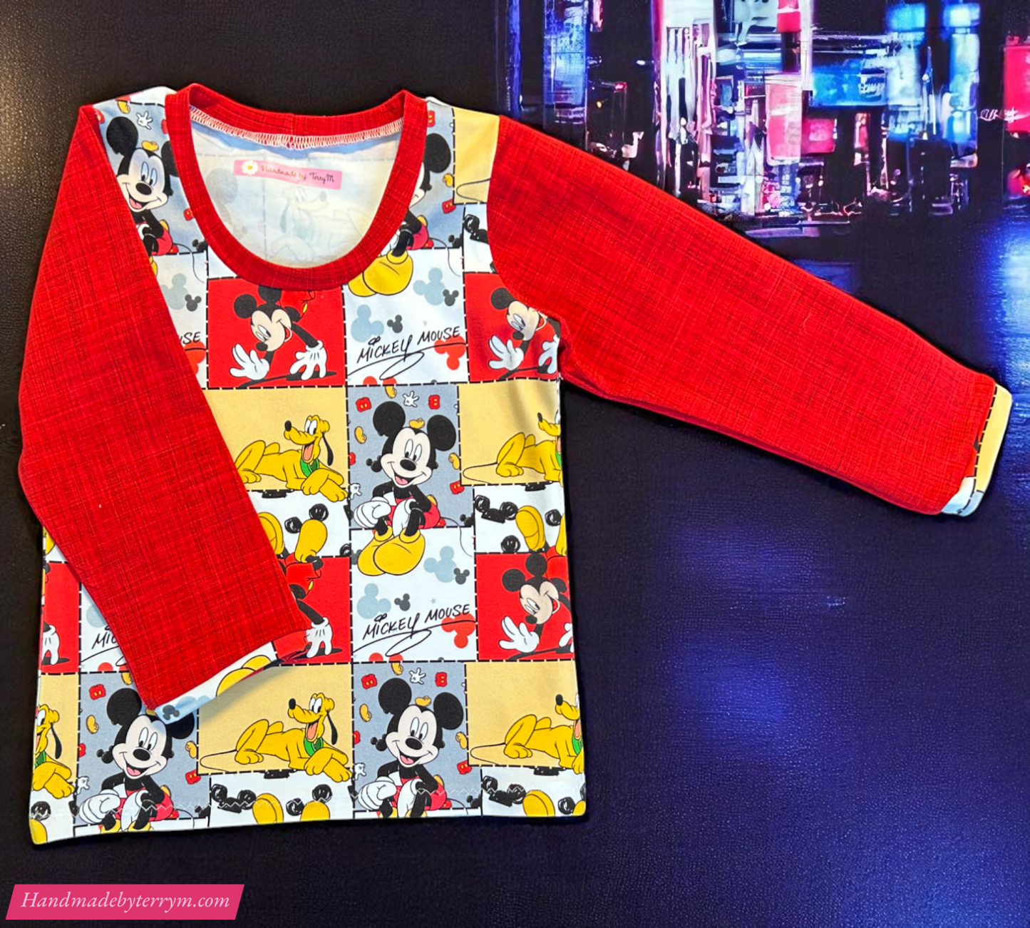 Micky & Friends Long Sleeve T-Shirt - Size 3
