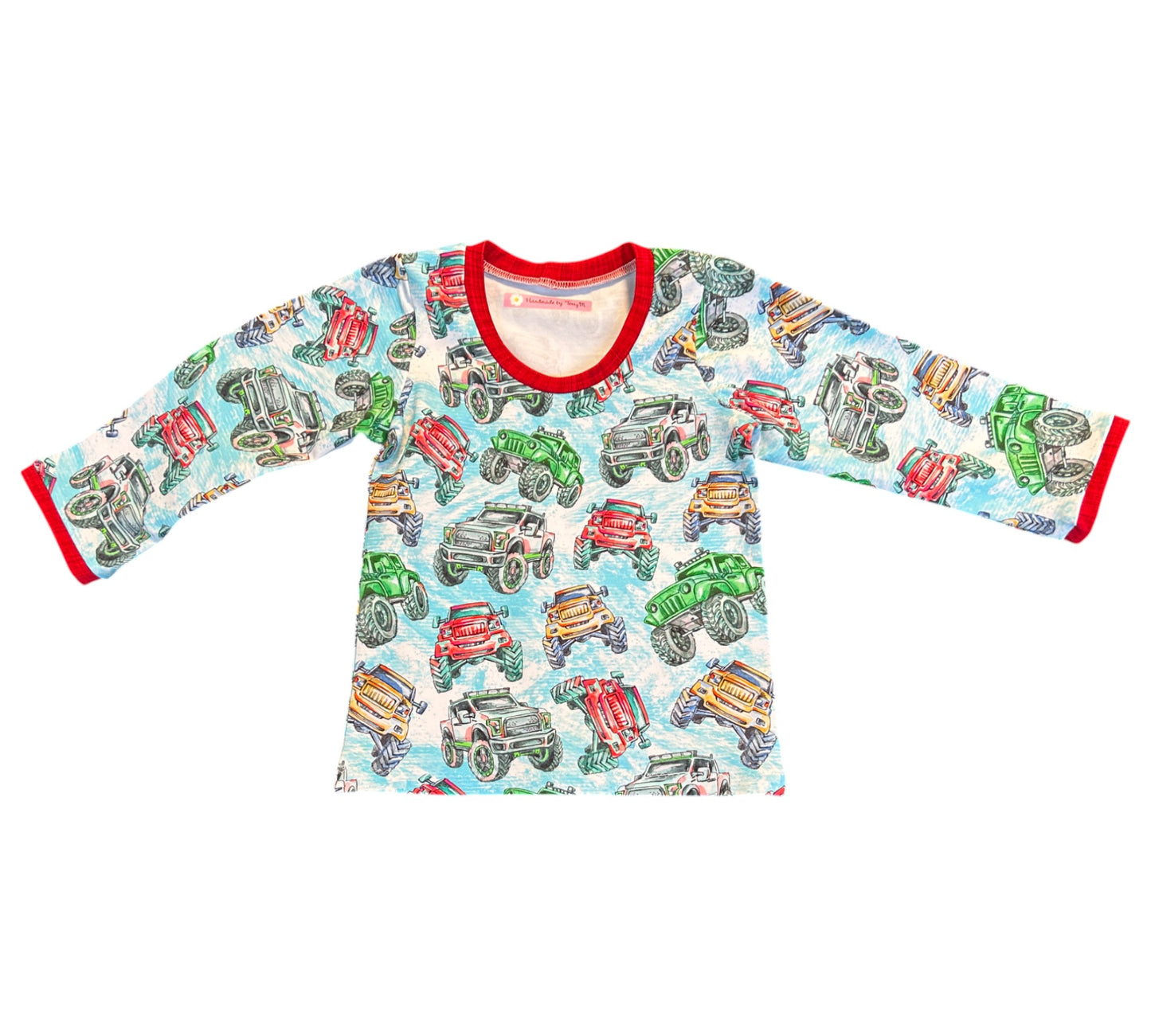 Monster Trucks Long Sleeve T-Shirt - Size 2