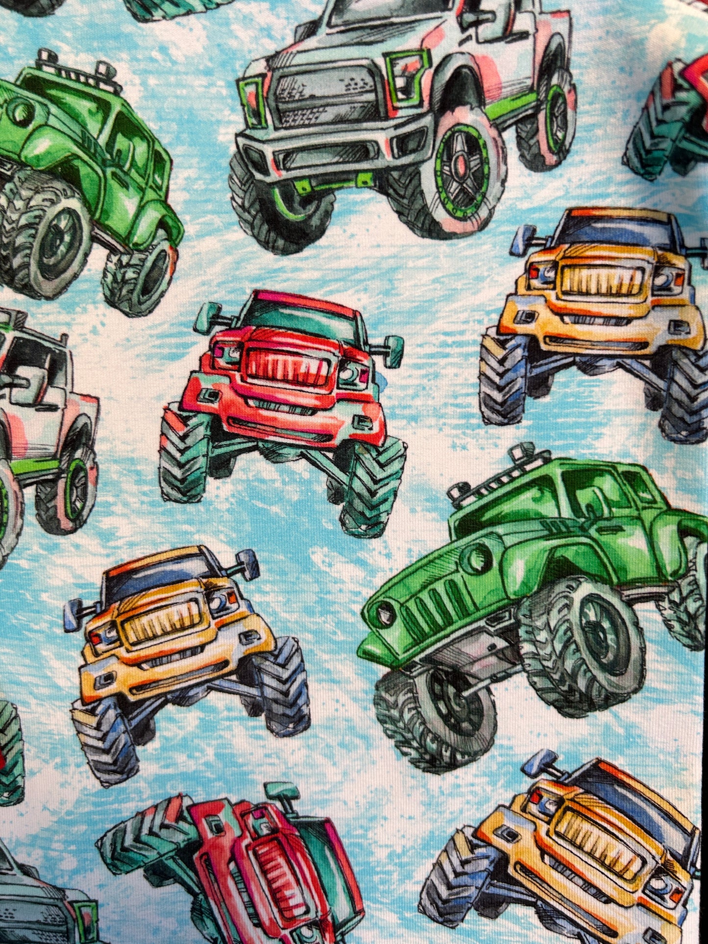 Monster Trucks Long Sleeve T-Shirt - Size 2