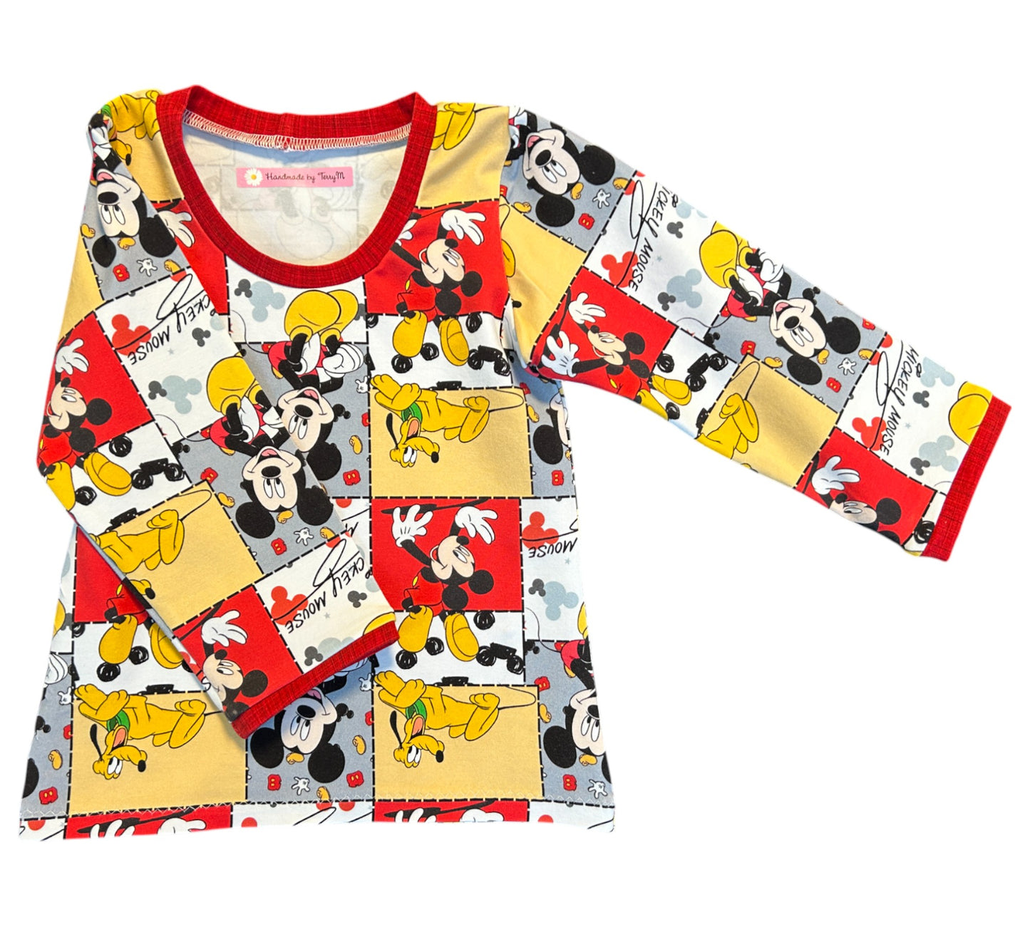 Micky & Friends Long Sleeve T-Shirt - Size 2