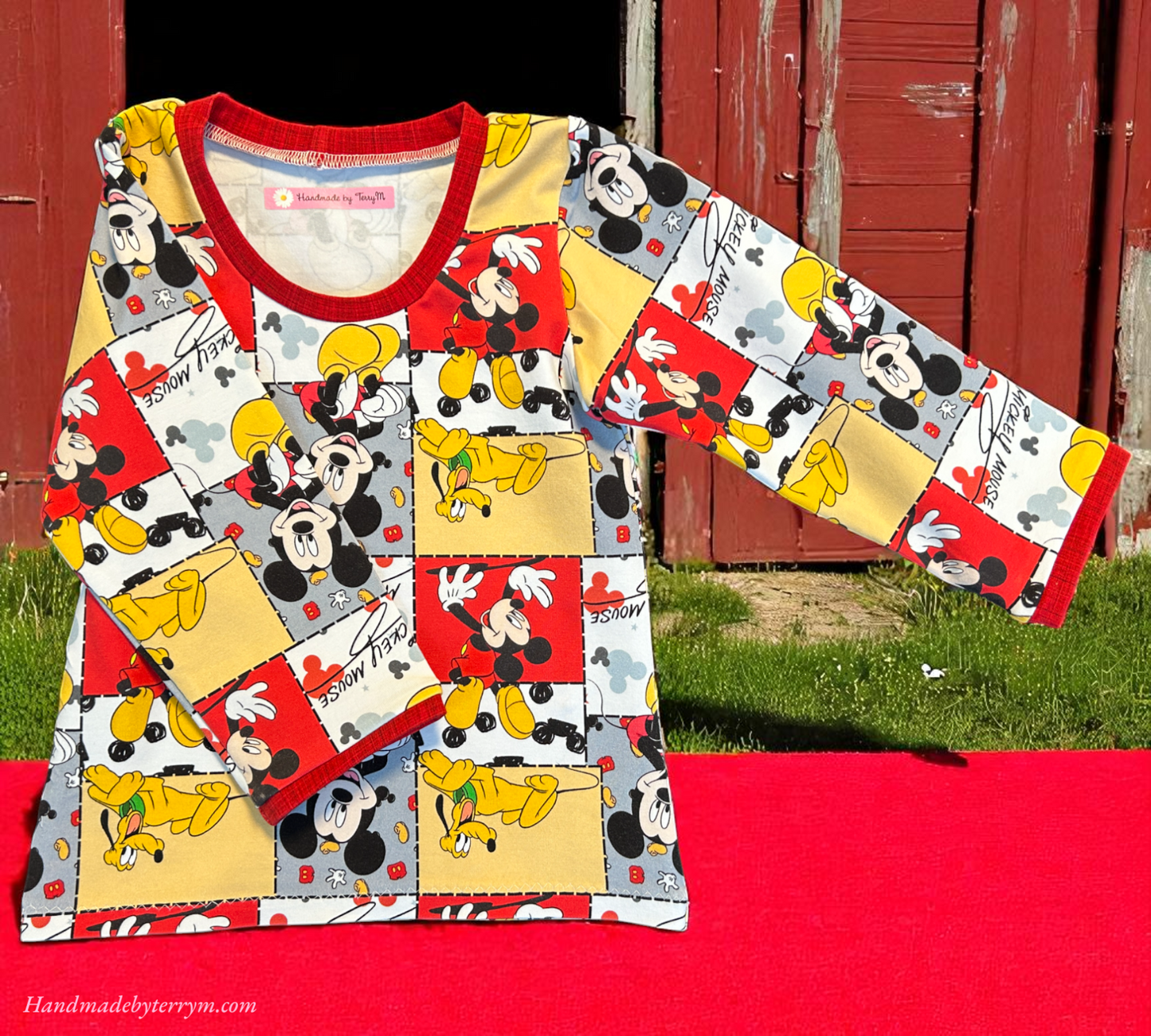 Micky & Friends Long Sleeve T-Shirt - Size 2