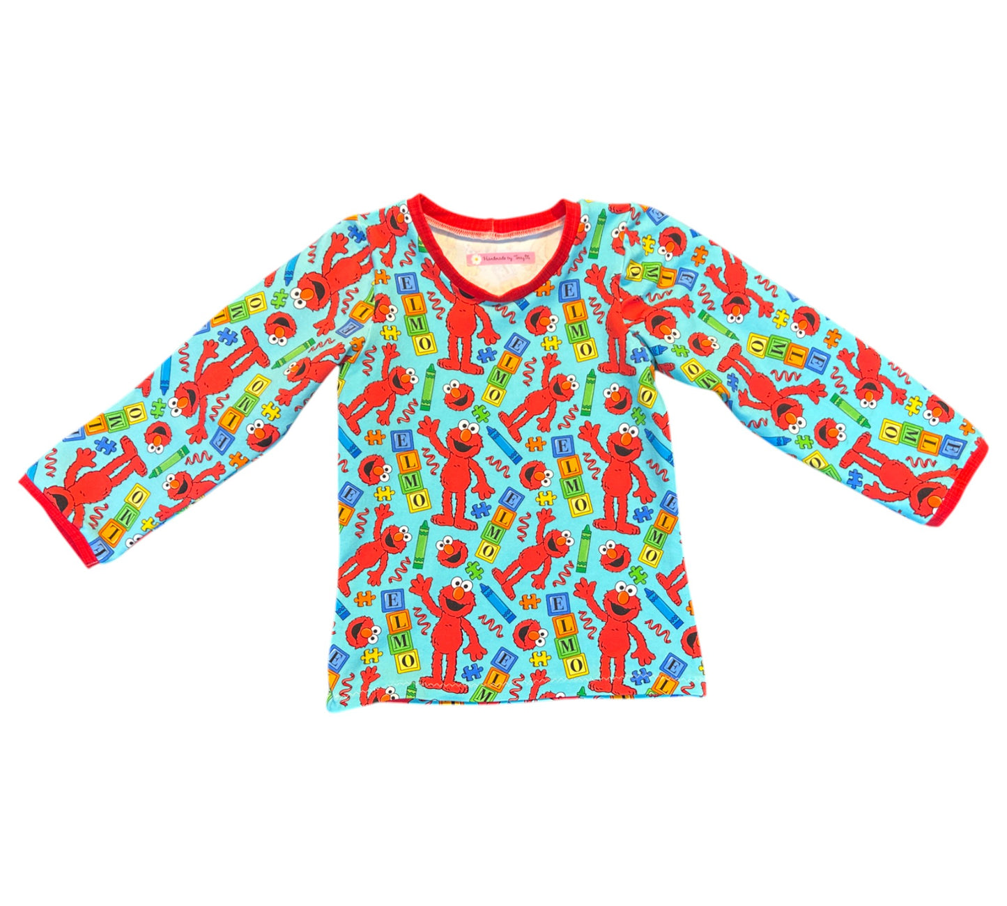 Elmo Long Sleeve T-shirt - Size 4