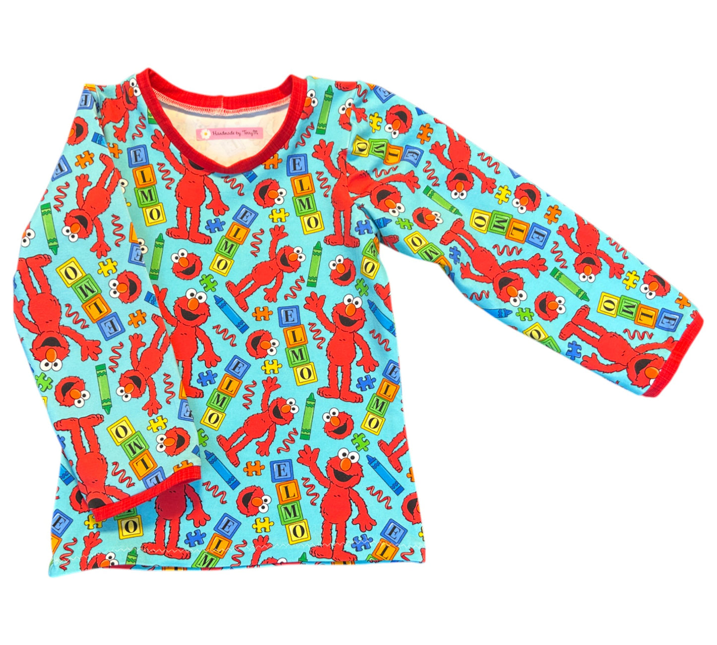 Elmo Long Sleeve T-shirt - Size 4