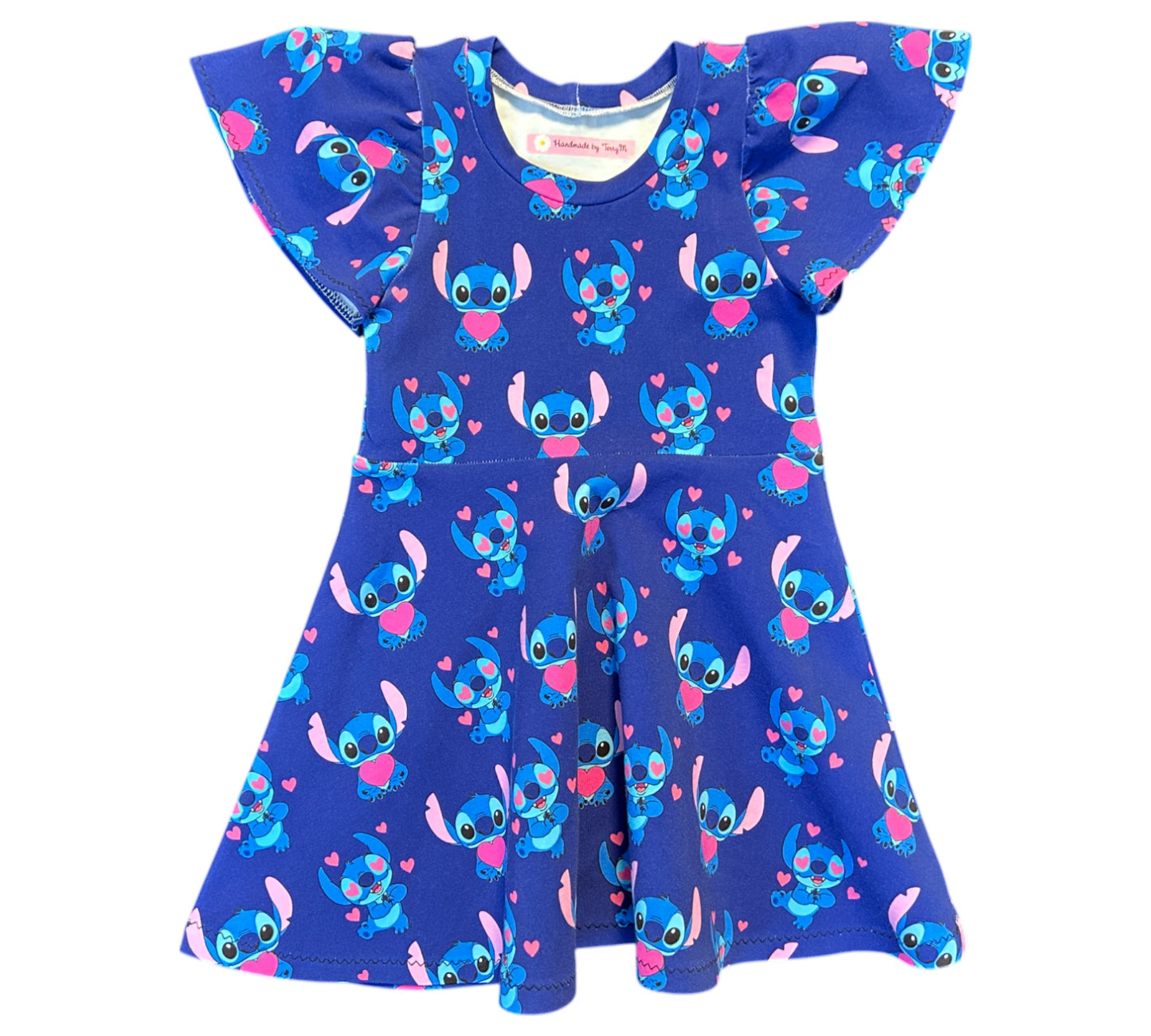 Love Heart Stitch Dress - Size 2