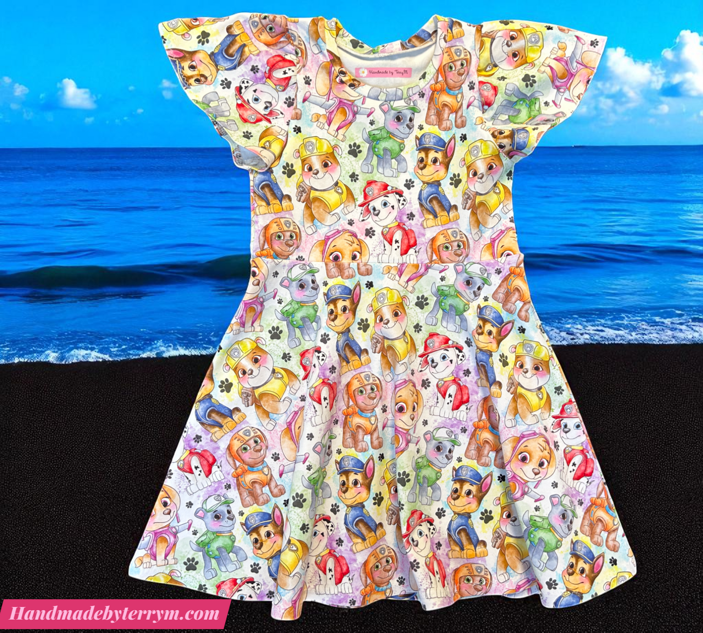 Puppies on Patrol Dress - Size 5