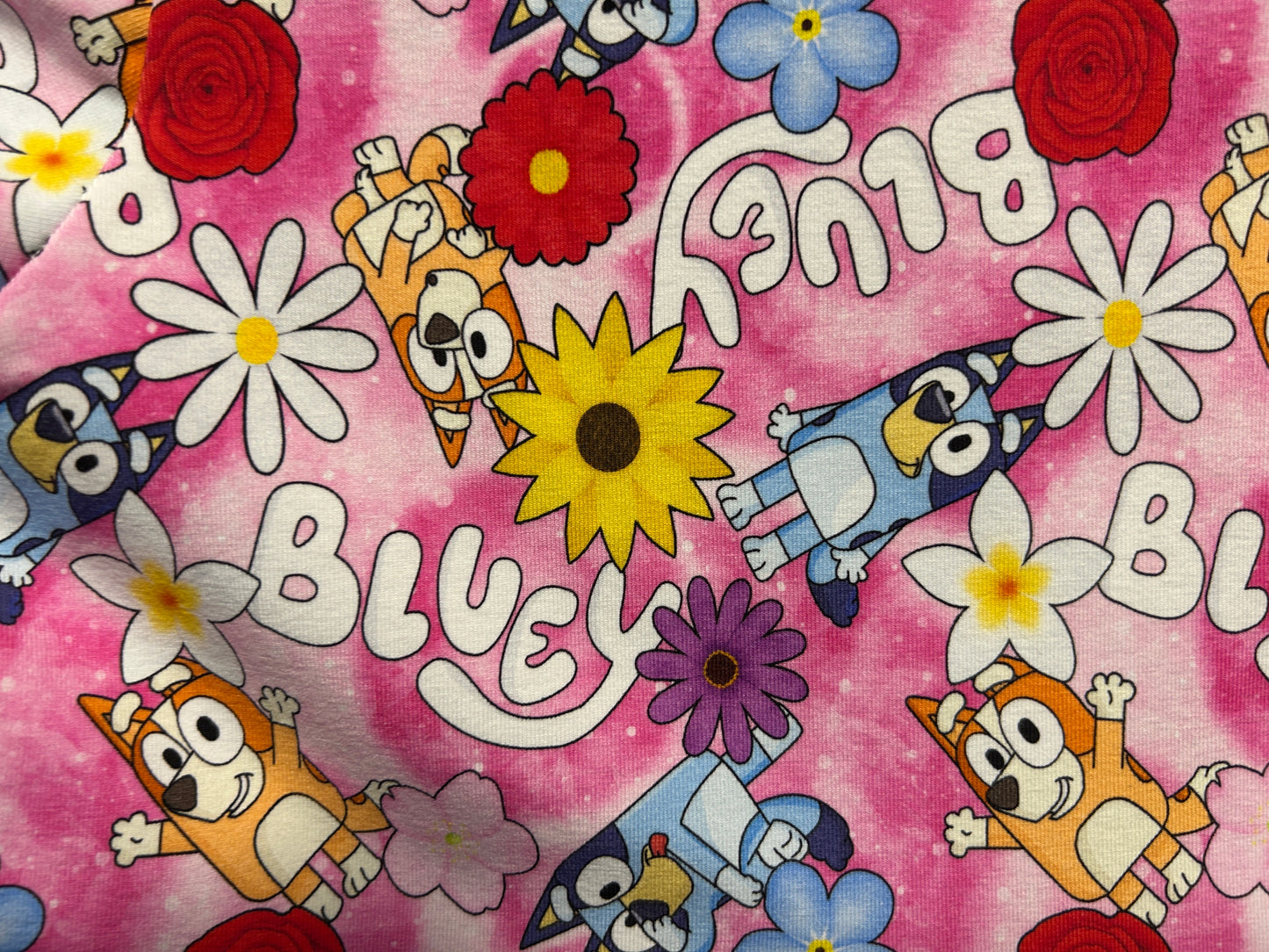 Pink Bluey Dress - Size 5