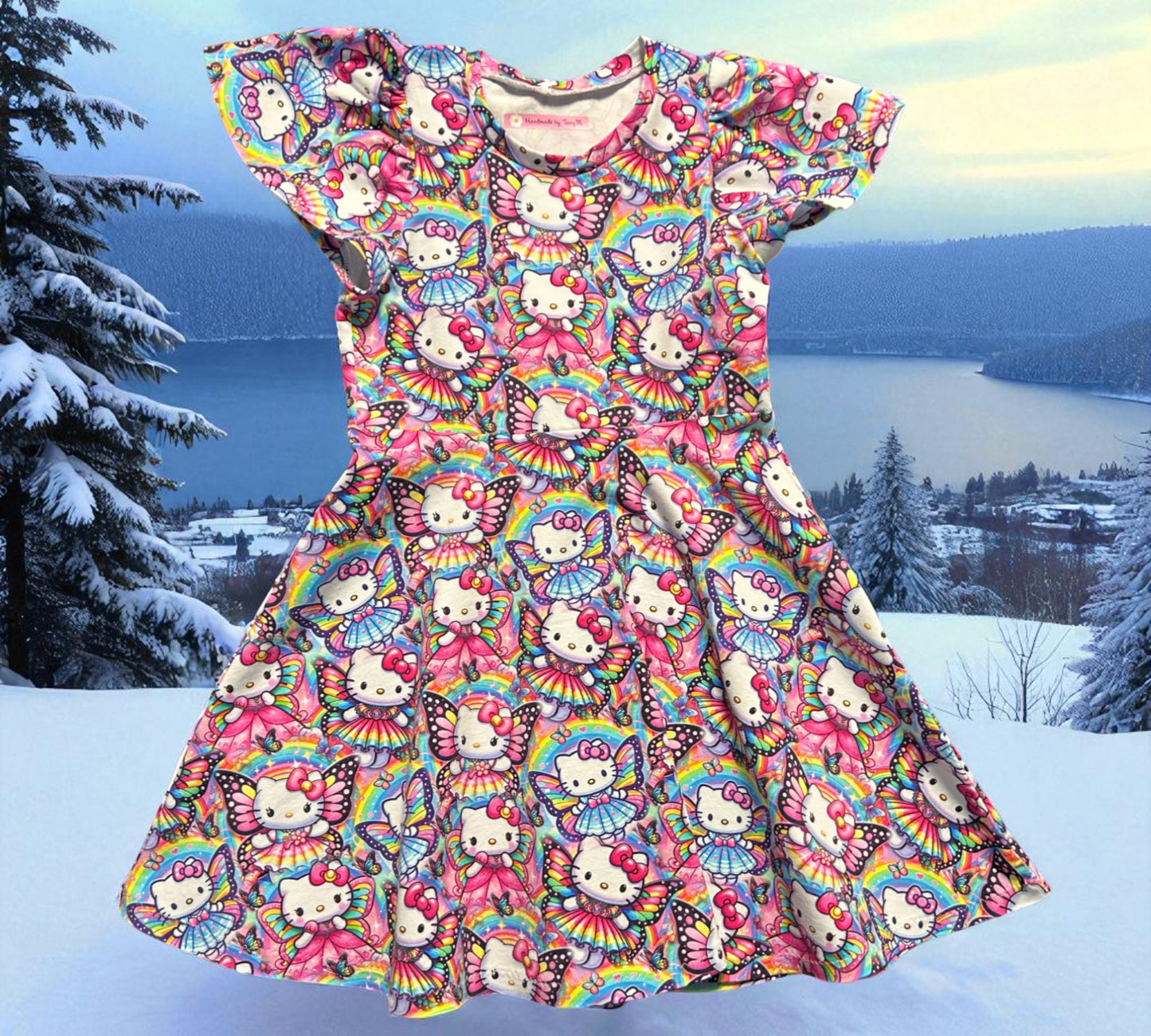 Butterfly Hello Kitty Dress - Size 6