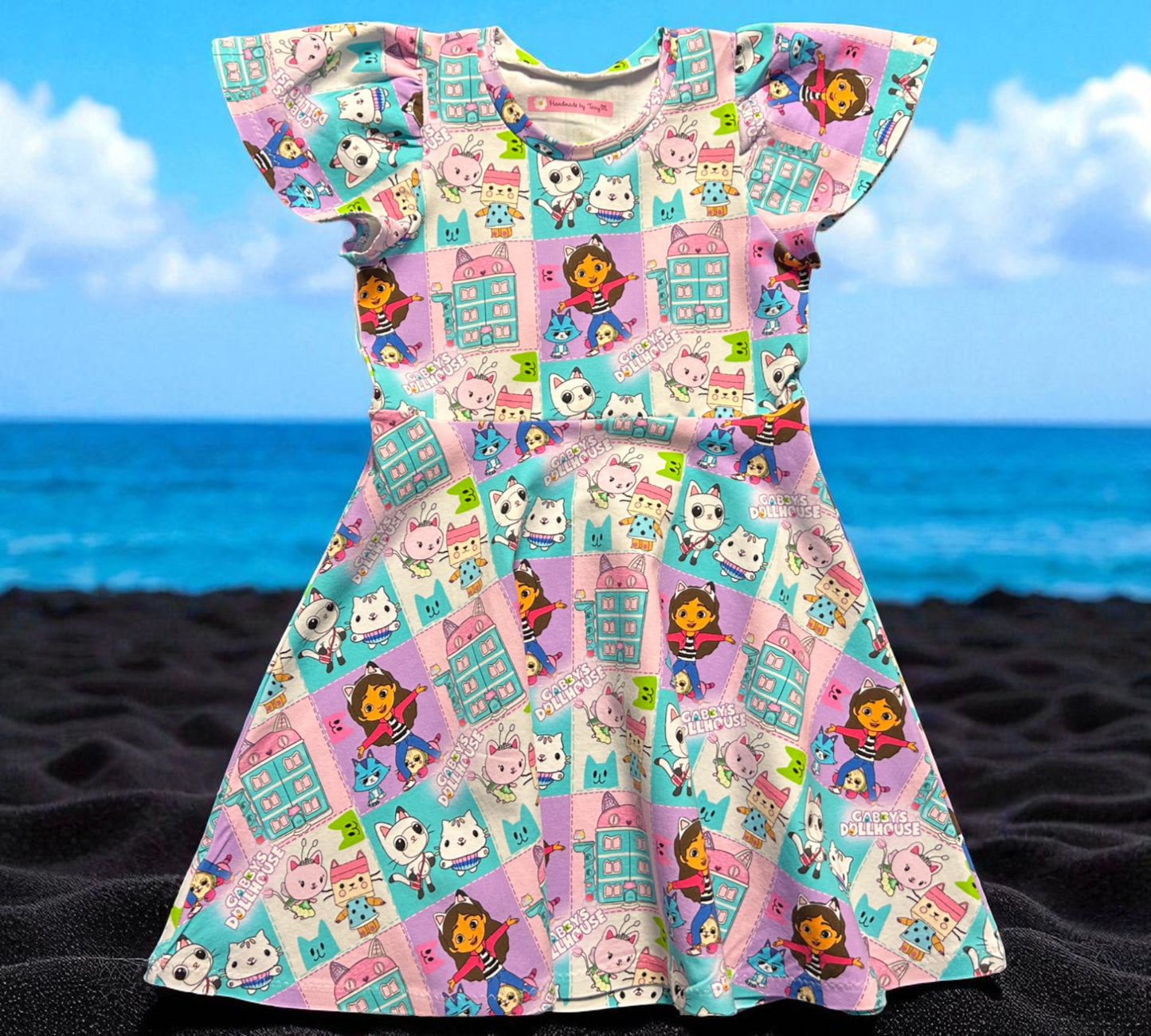Patchwork Gabby Dress - Size 6