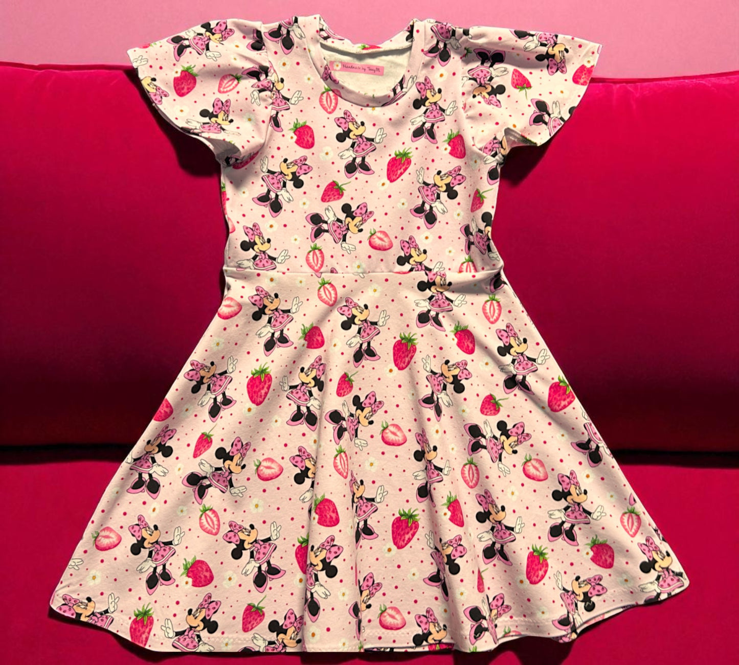 Strawberry Mouse Dress - Size 6