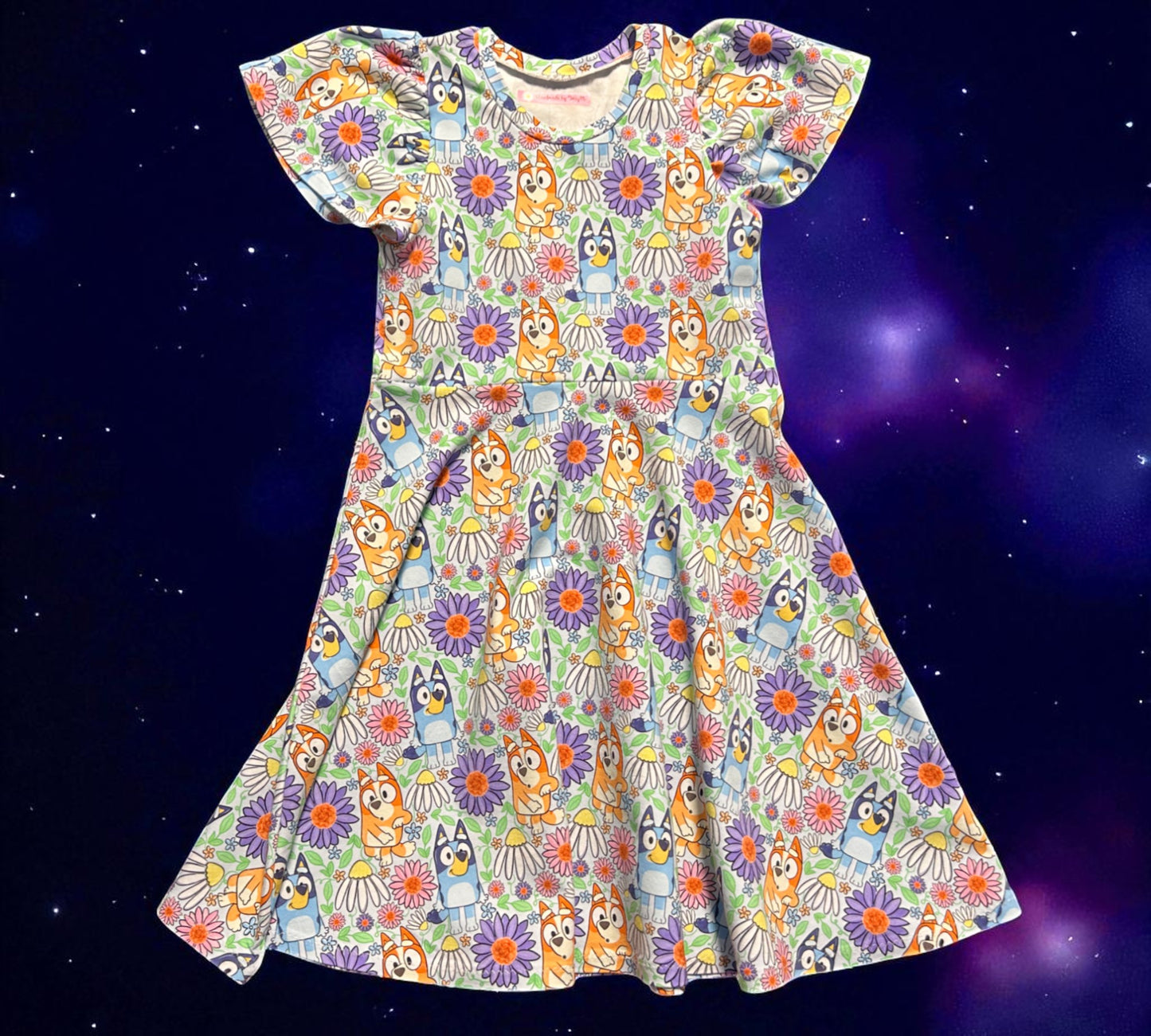 Daisy Bluey Dress - Size 7