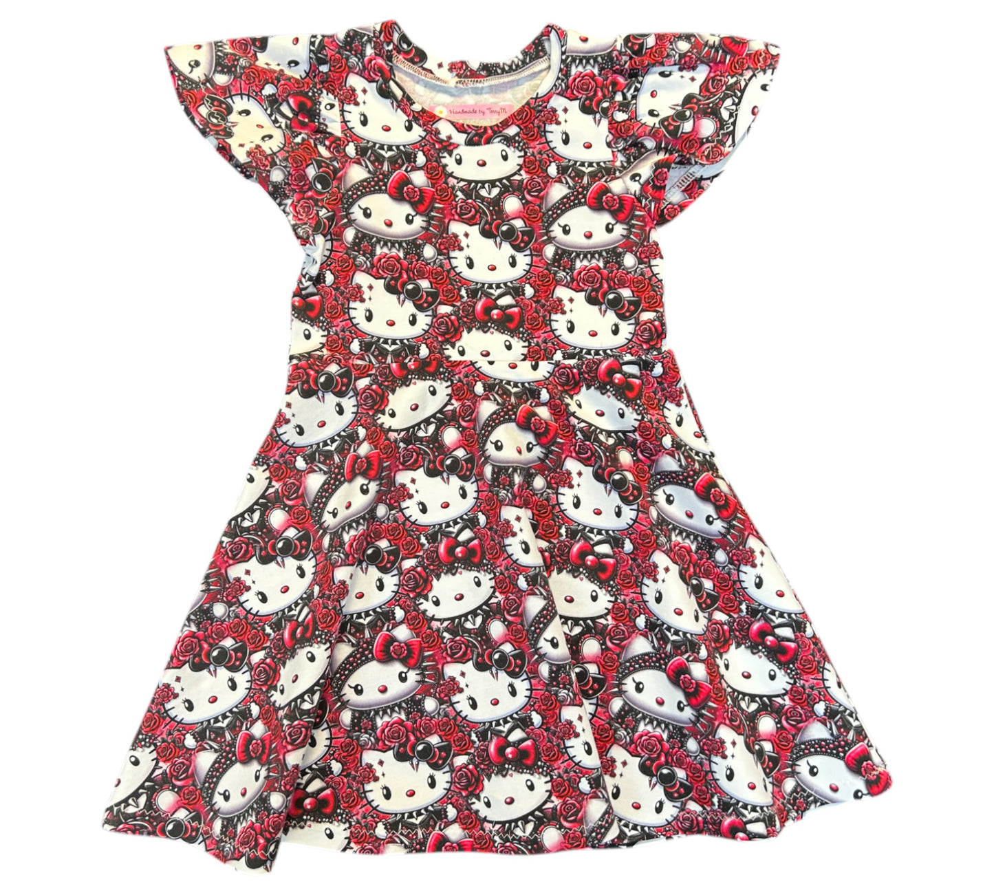 Goth Hello Kitty Dress - Size 4