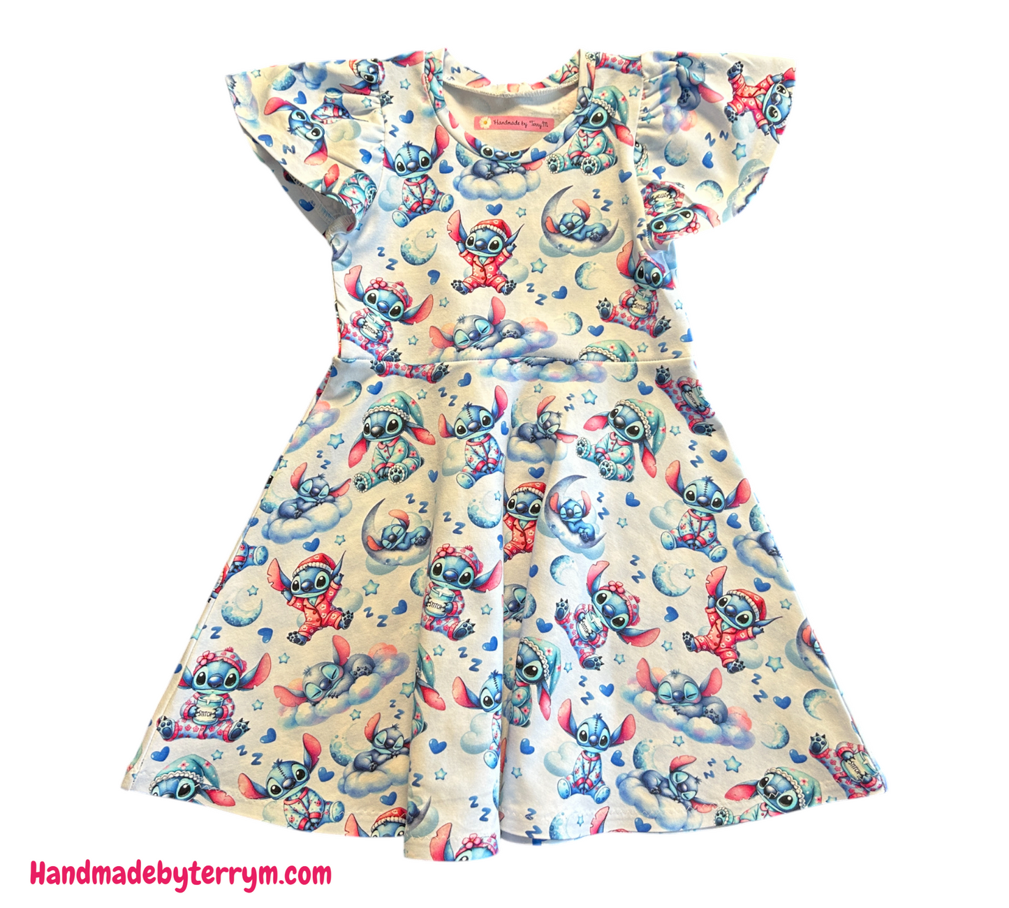Sleepy Stitch Dress - Size 4
