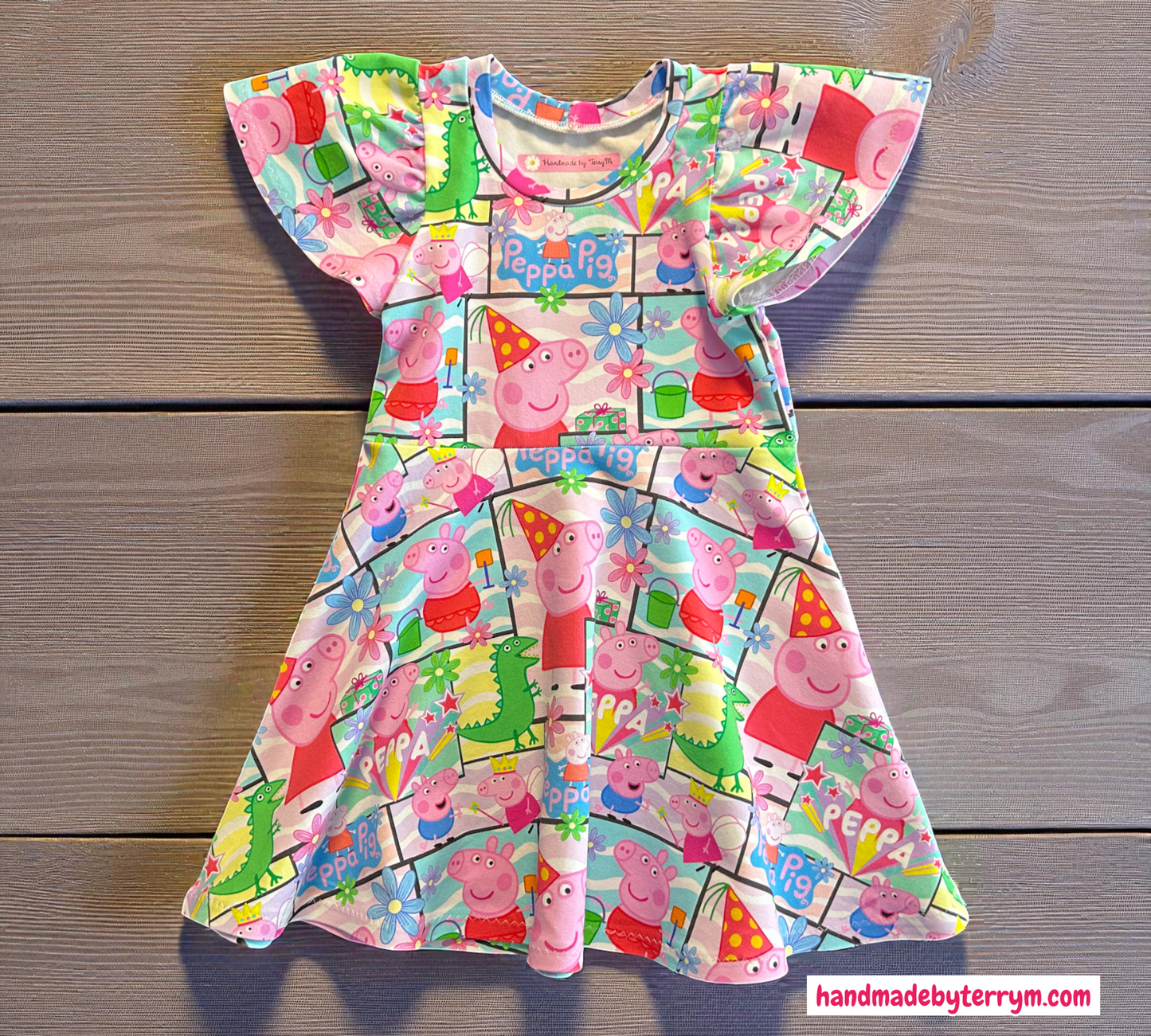 (1326) Pig Dress - Size 2