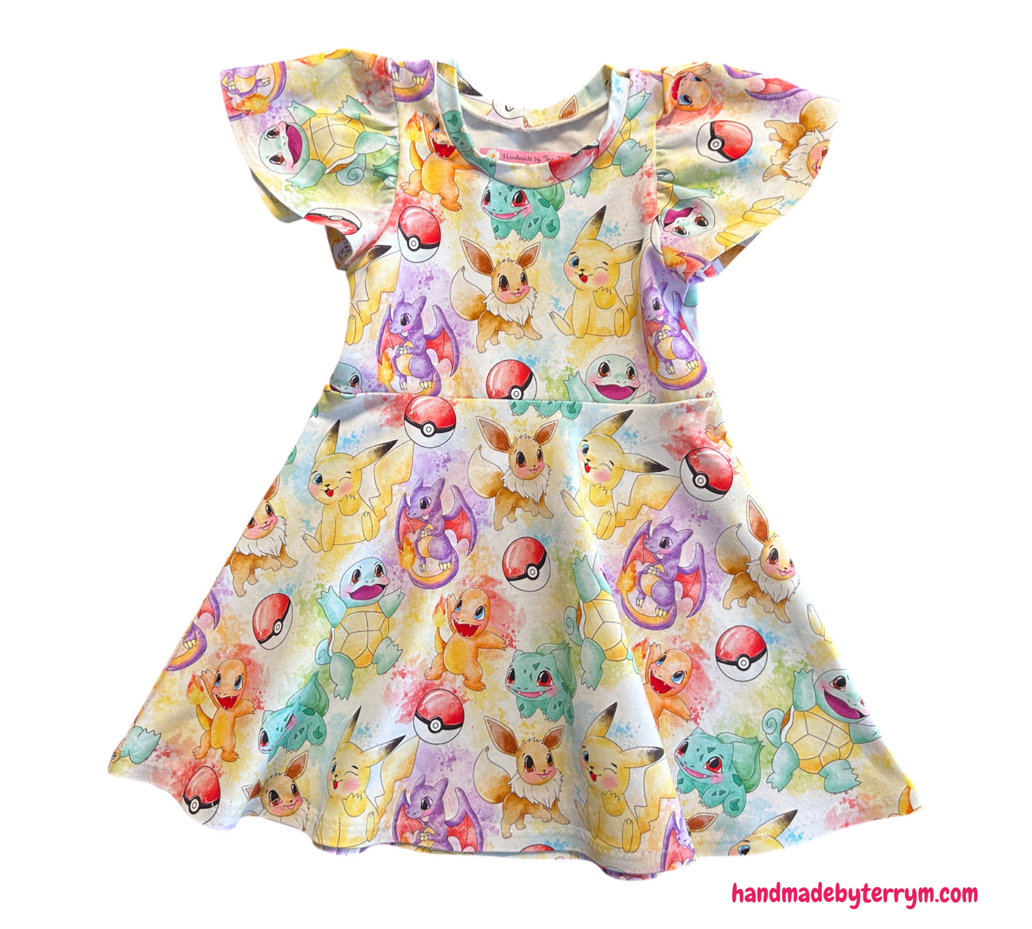 Pokemon Dress - Size 2