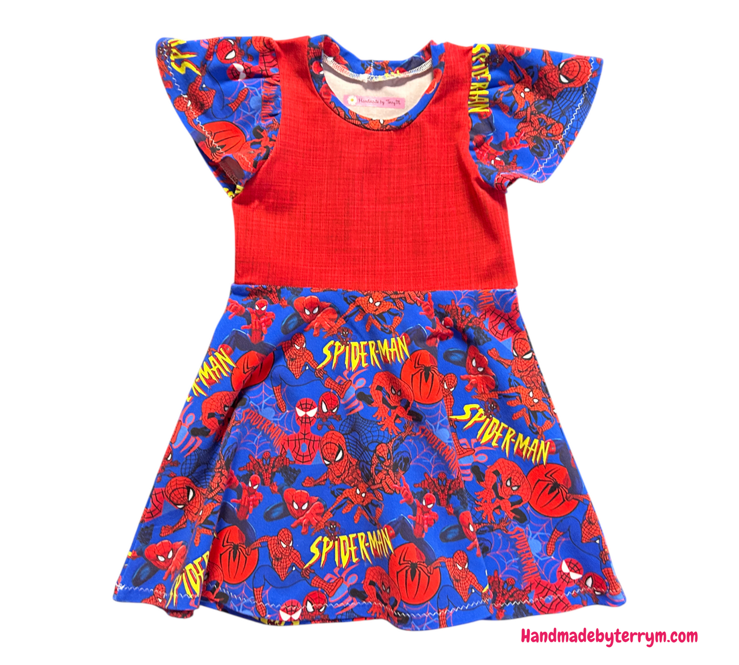 Spiderman Dress - Size 3