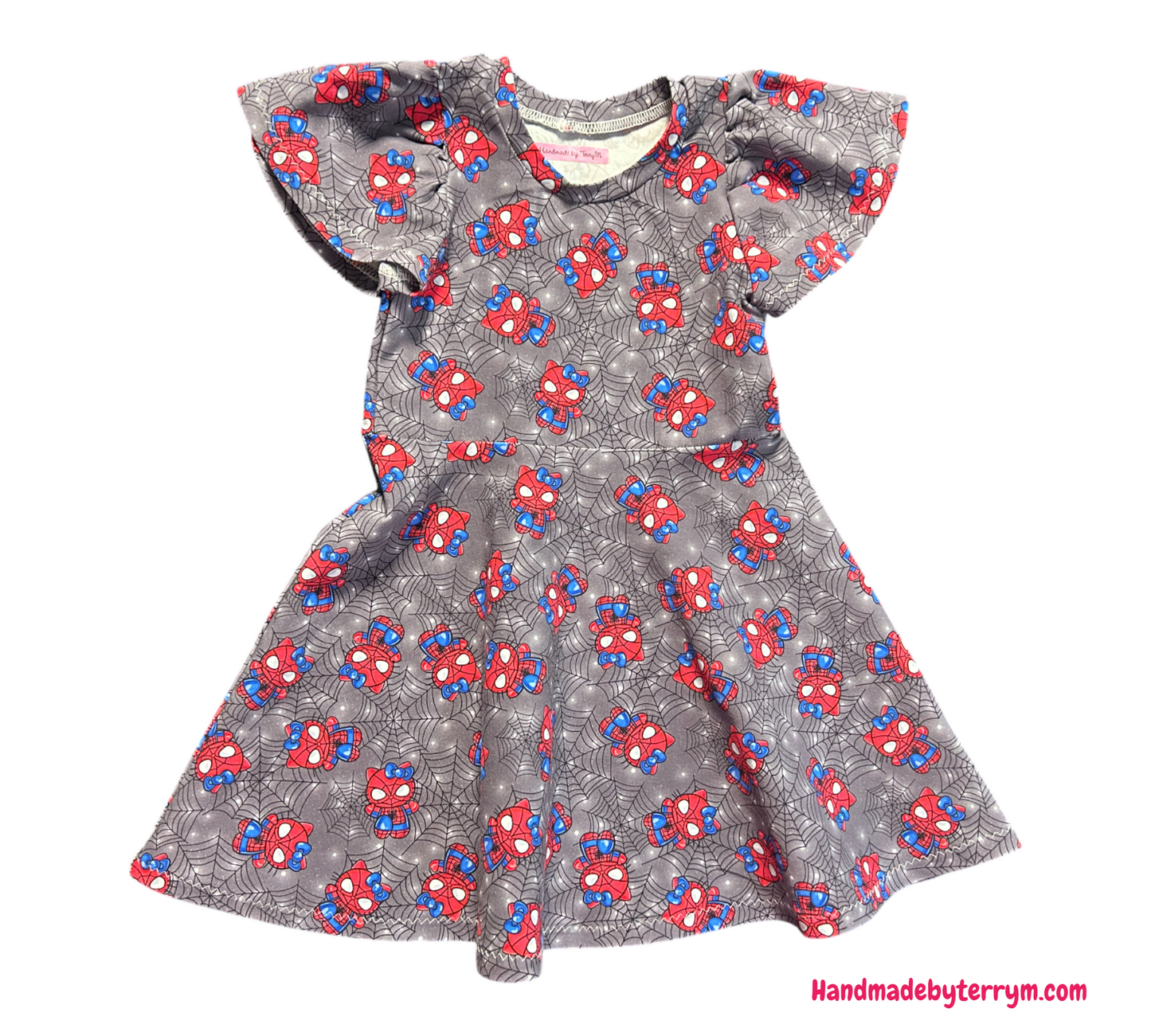 Spider Kitty Dress - Size 3