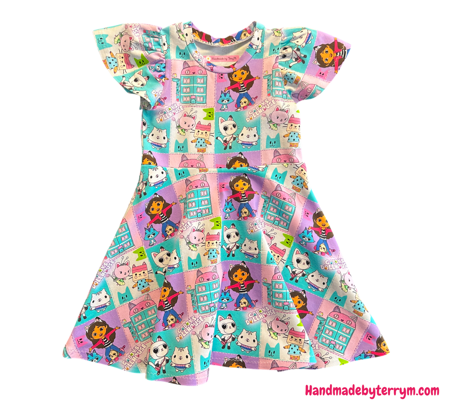 Patchwork Gabby Dress - Size 4