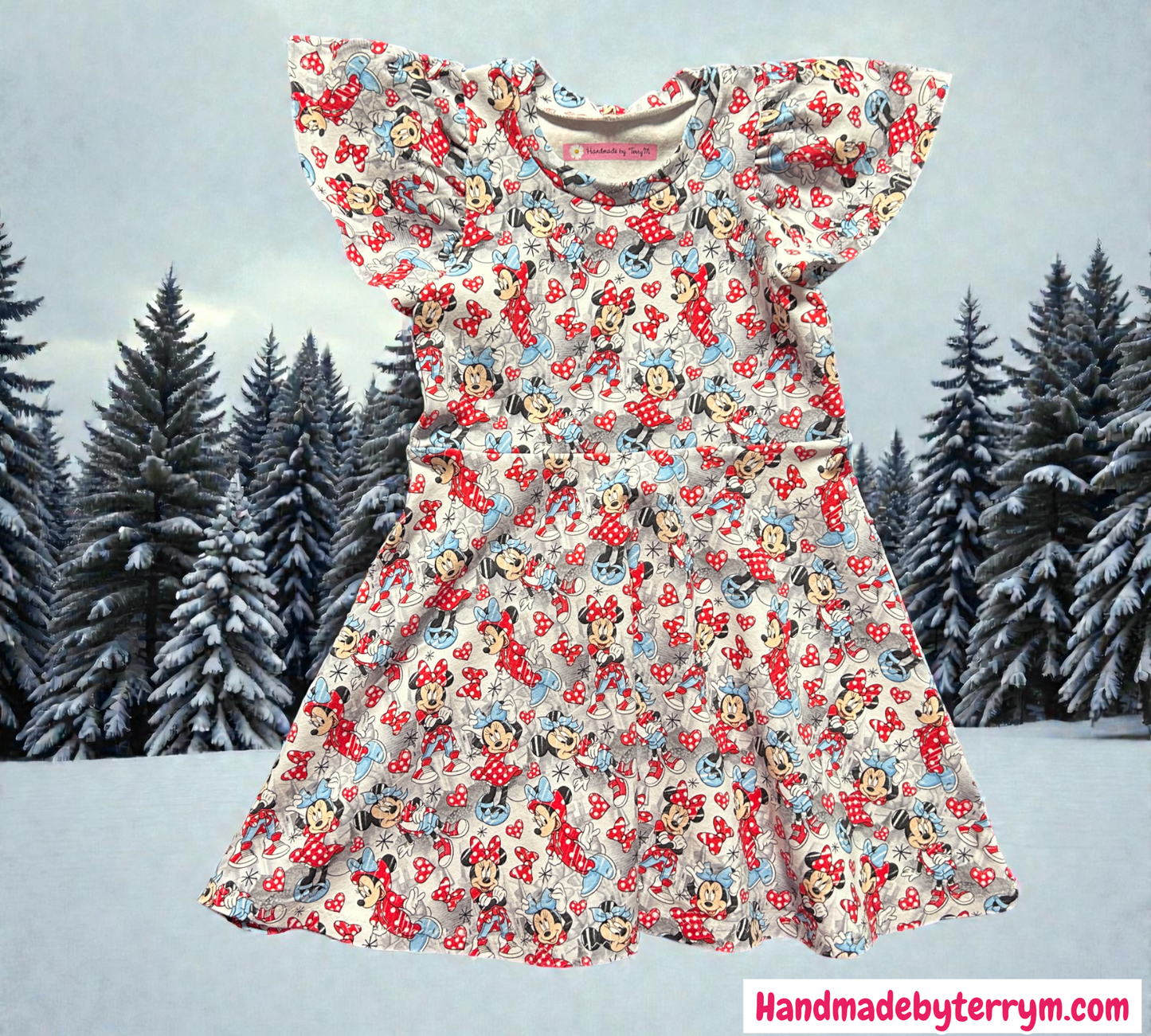 (1432) Sassy Mouse Dress - Size 3