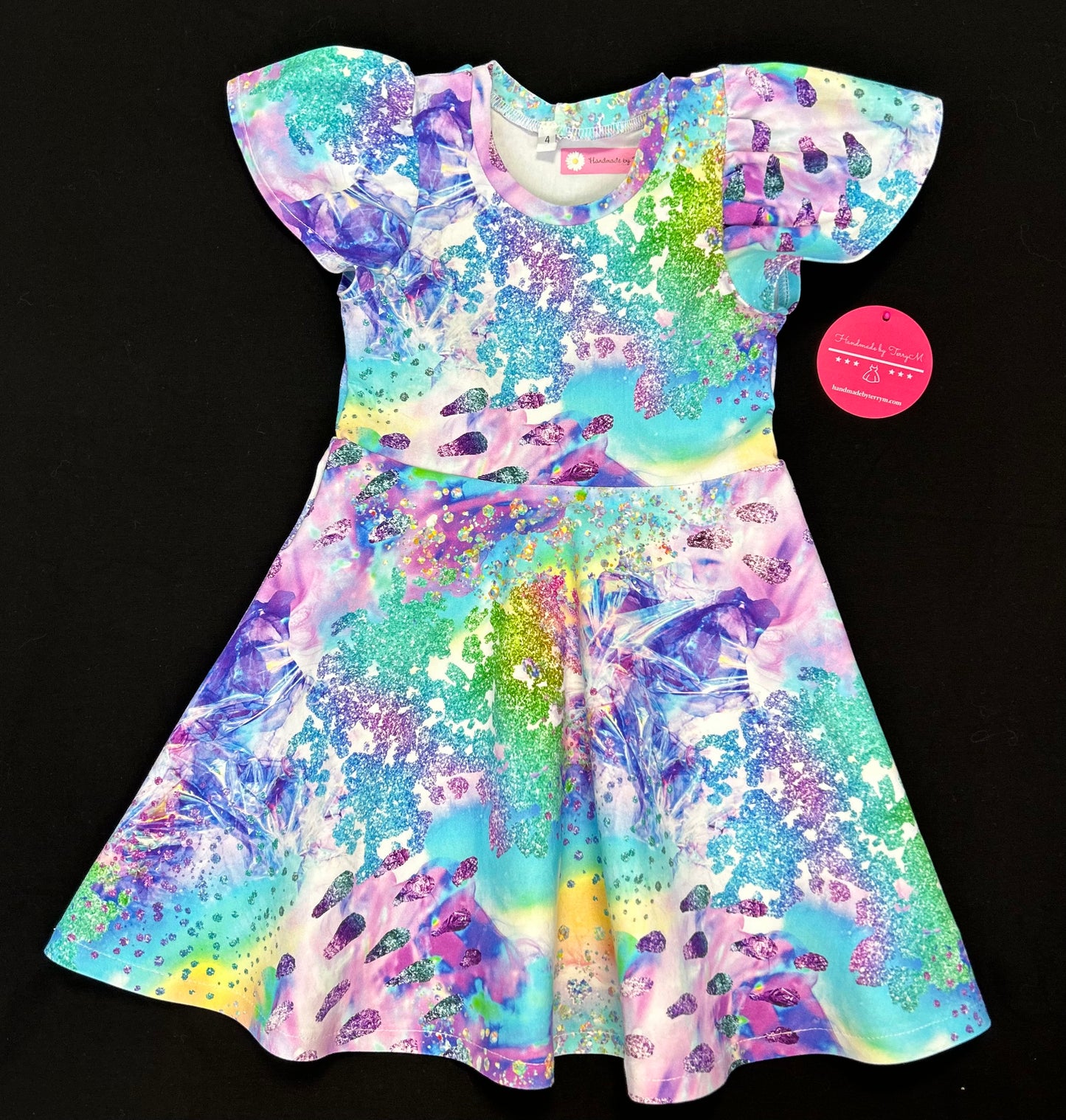 Crystal Blue Dress - Size 4