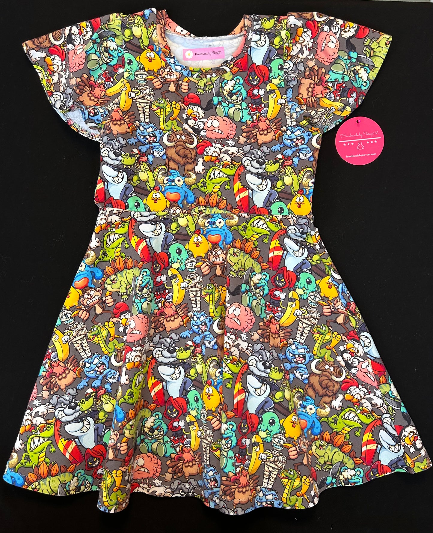 Cartoon Character Dress - Size 6