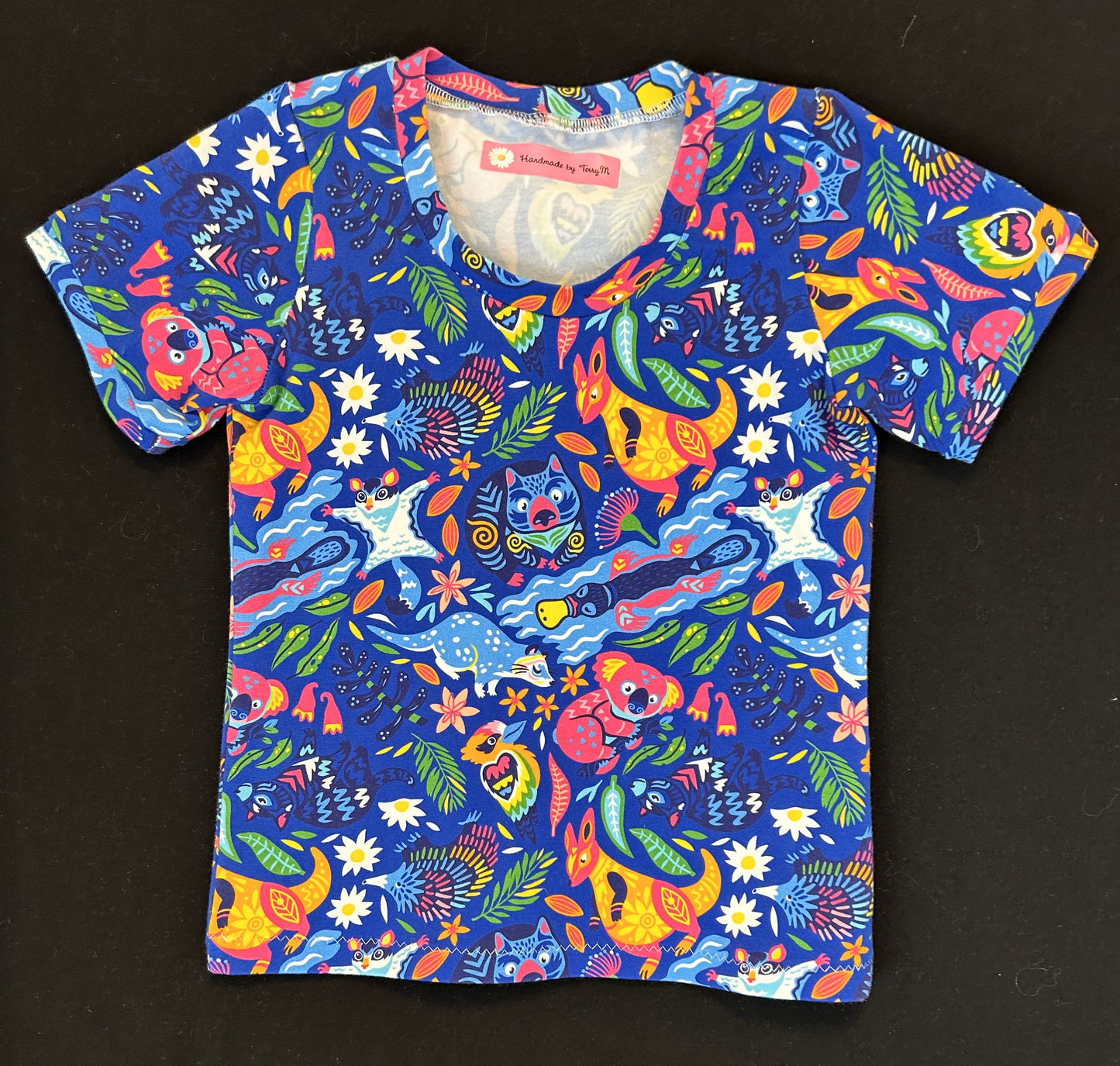 Australiana Animals Tshirt- Size 3