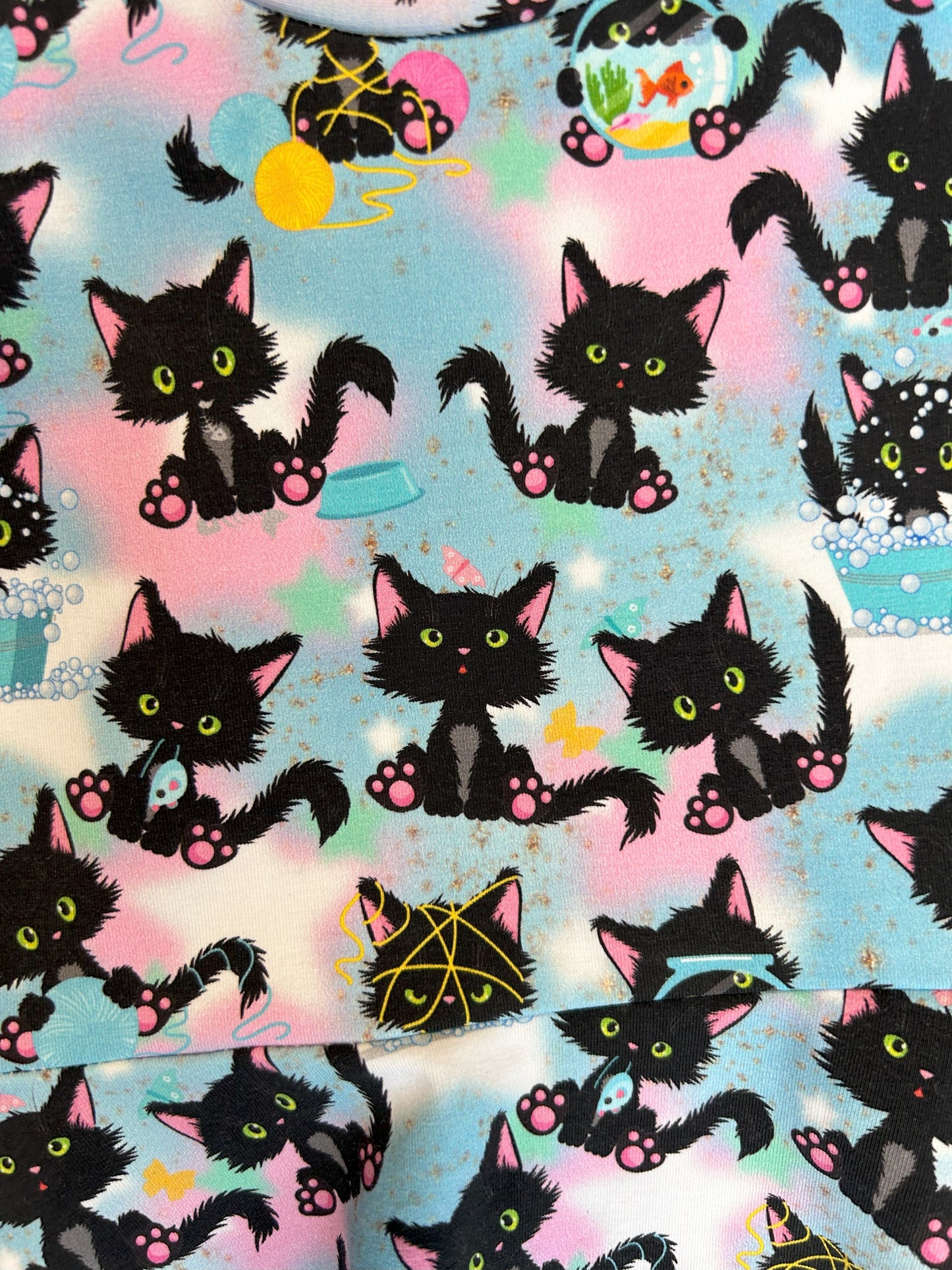 Cute Black Cat Dress- Size 4