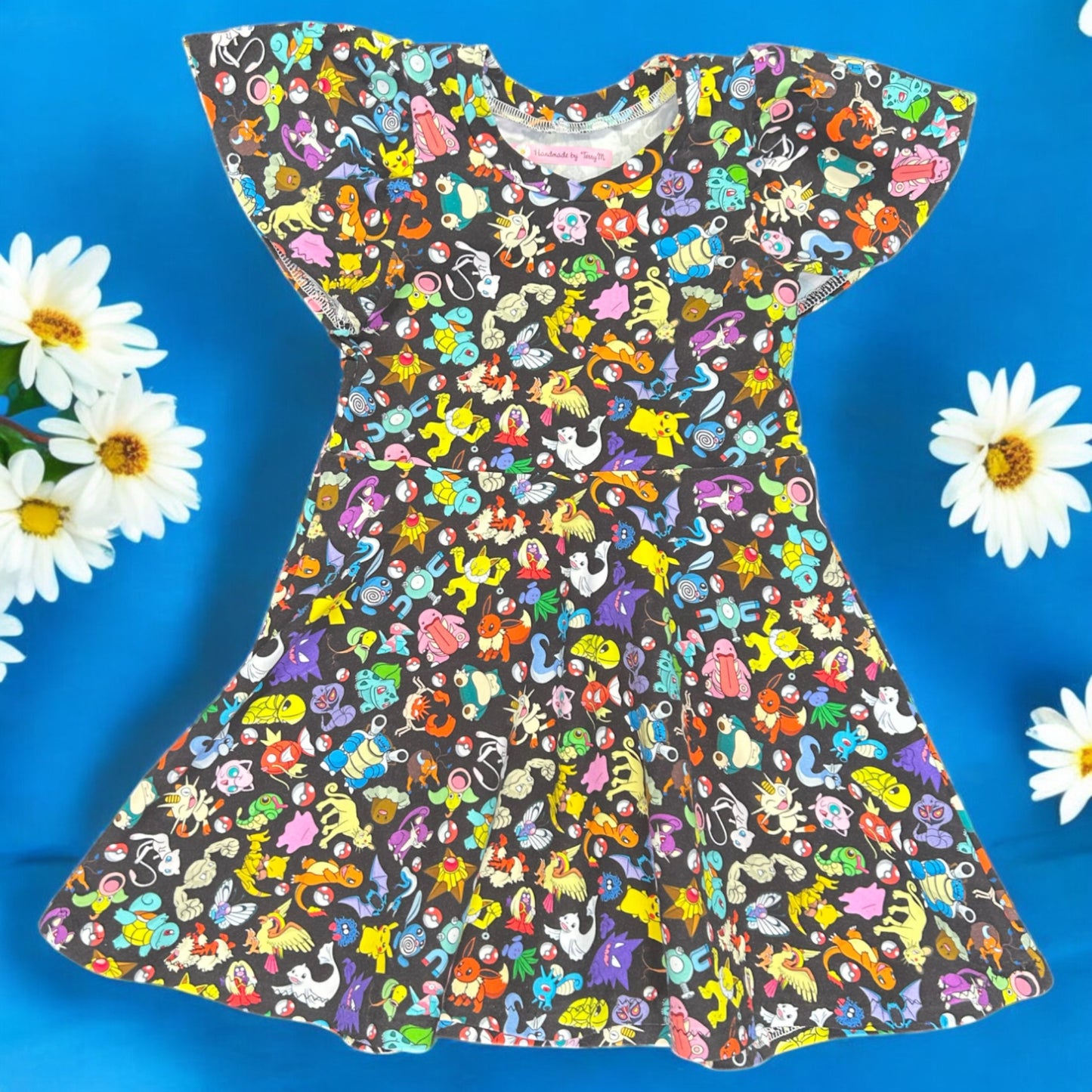 Dark Pokemon Dress - Size 3