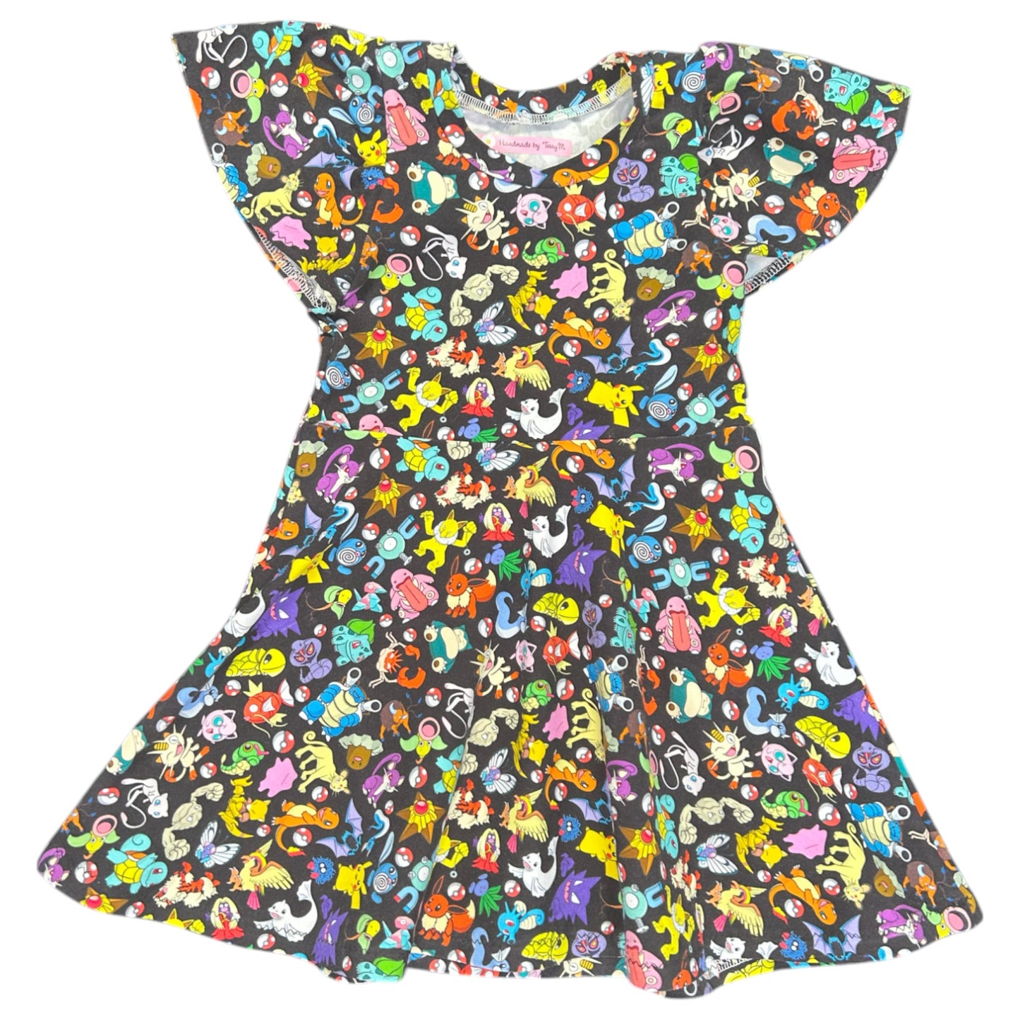 Dark Pokemon Dress - Size 3