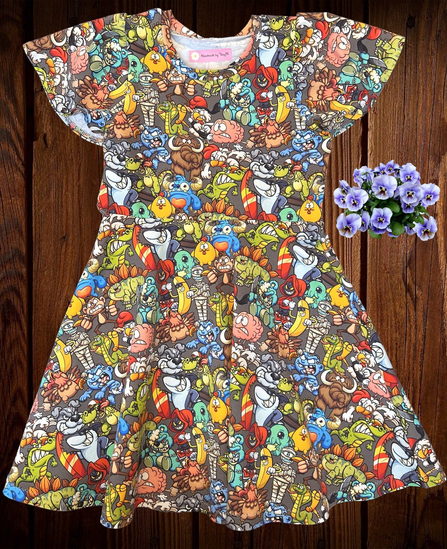 Cartoon Character Dress - Size 6