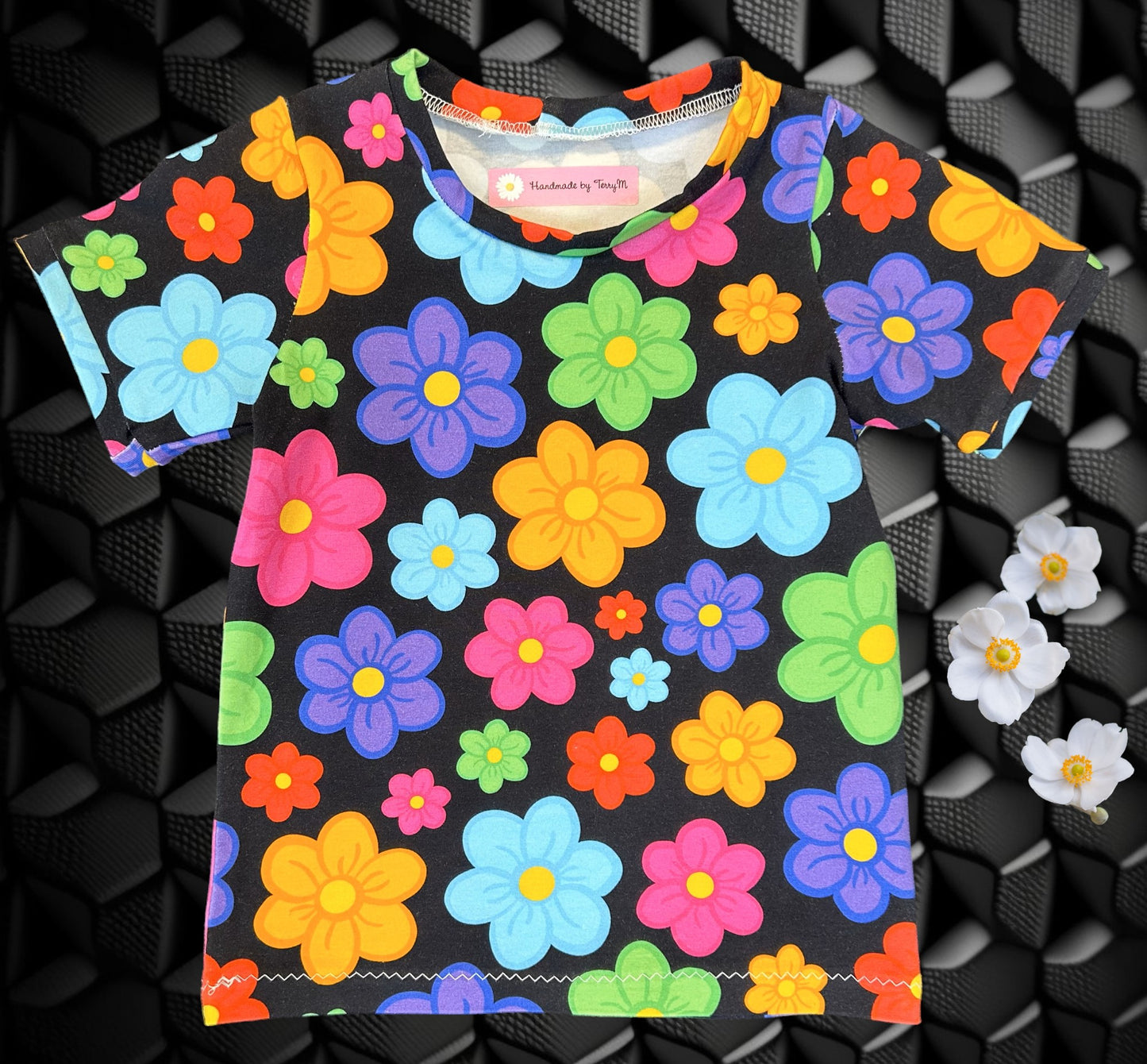 Colourful Daisy Tshirt - Size 2