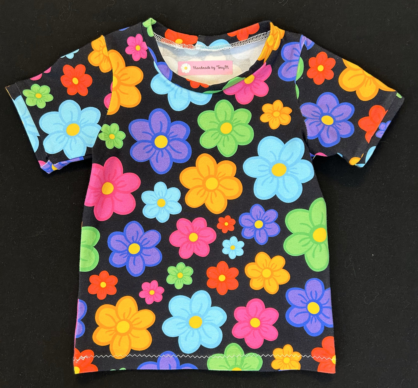 Colourful Daisy Tshirt - Size 2