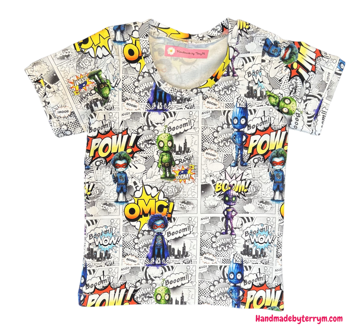 Creepy Heroes Tshirt - Size 3