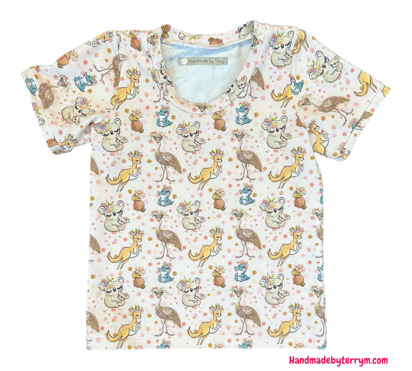 Australian Animals Tshirt - Size 3