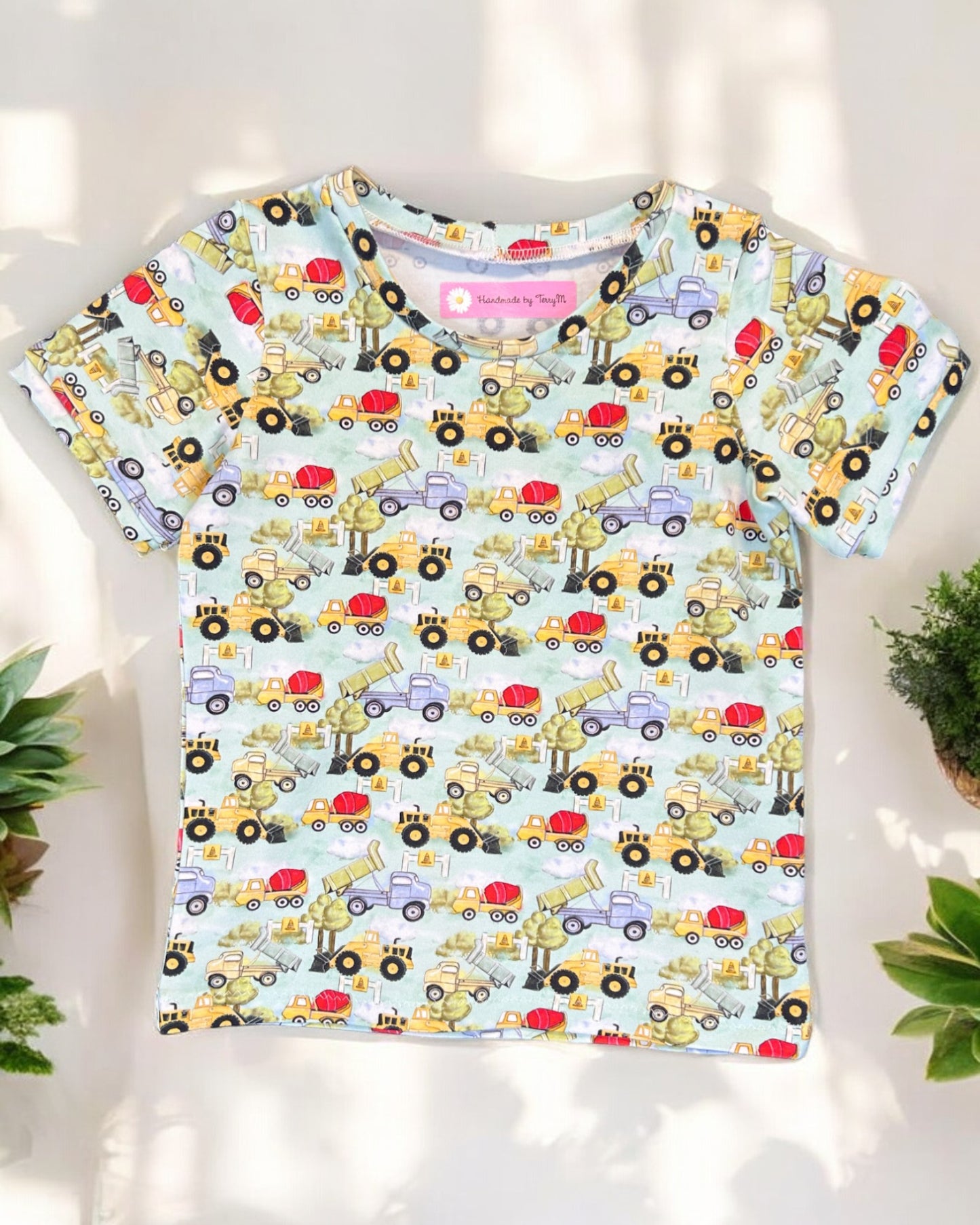 Dump Trucks Tshirt - Size 2