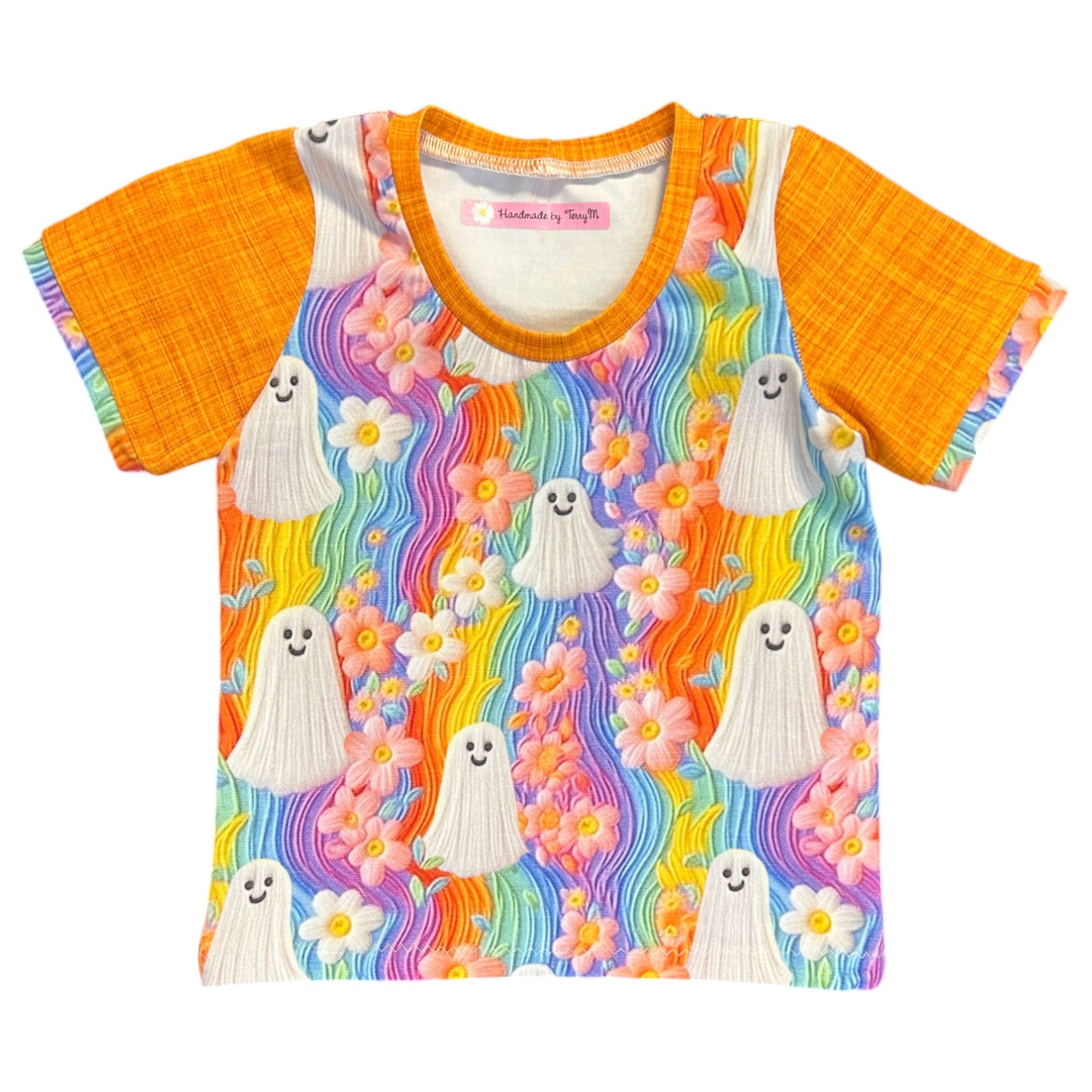 Rainbow Ghost T-Shirt - Size 1