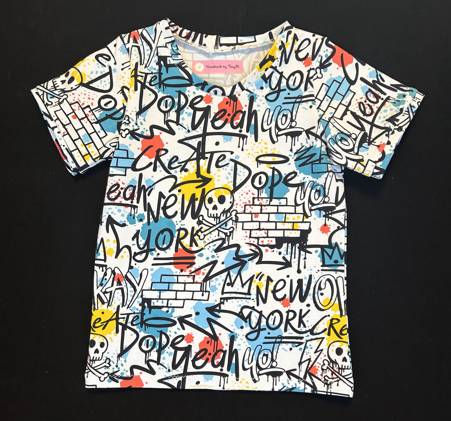 Graffiti T-Shirt- Size 4