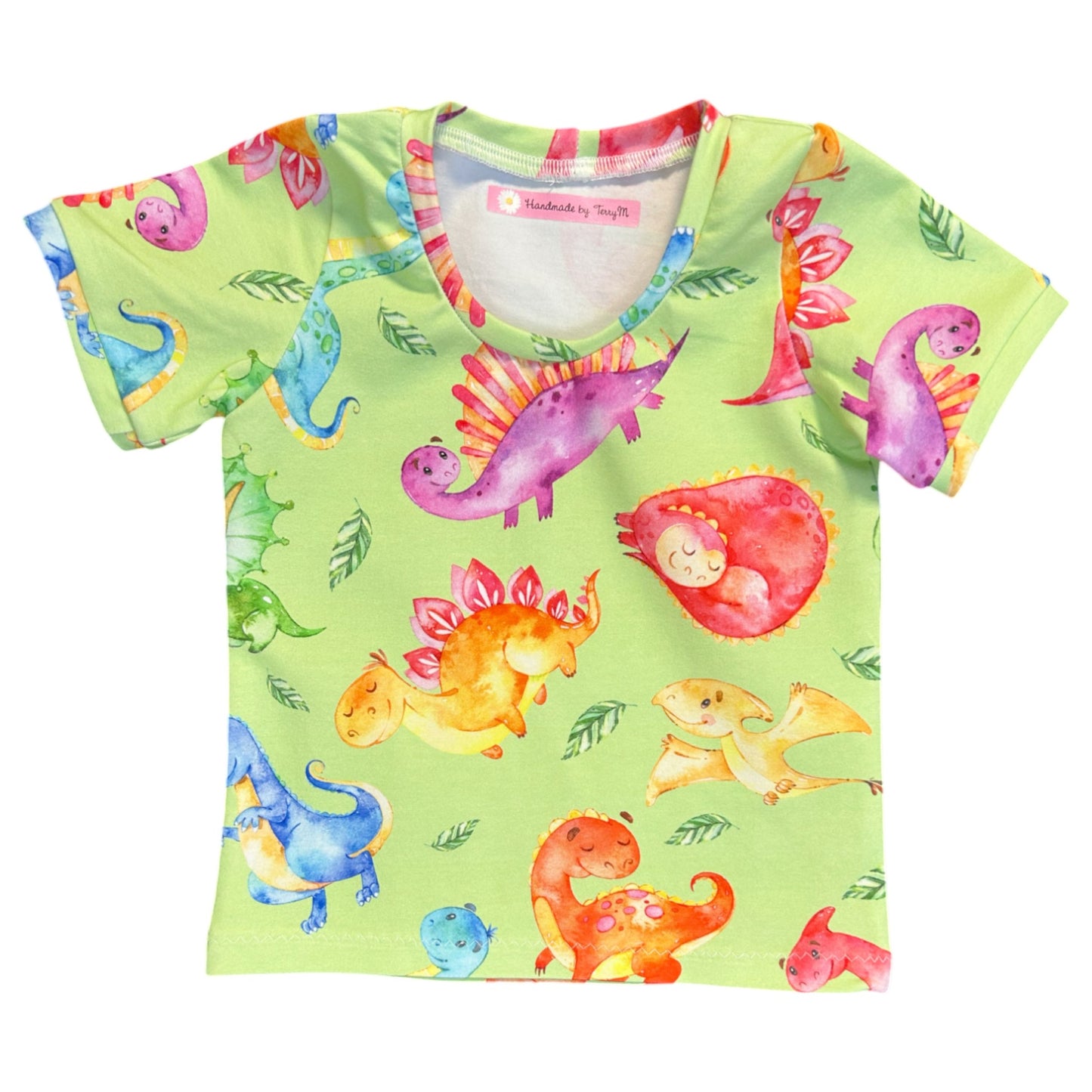 Green Dino T-Shirt - Size 1