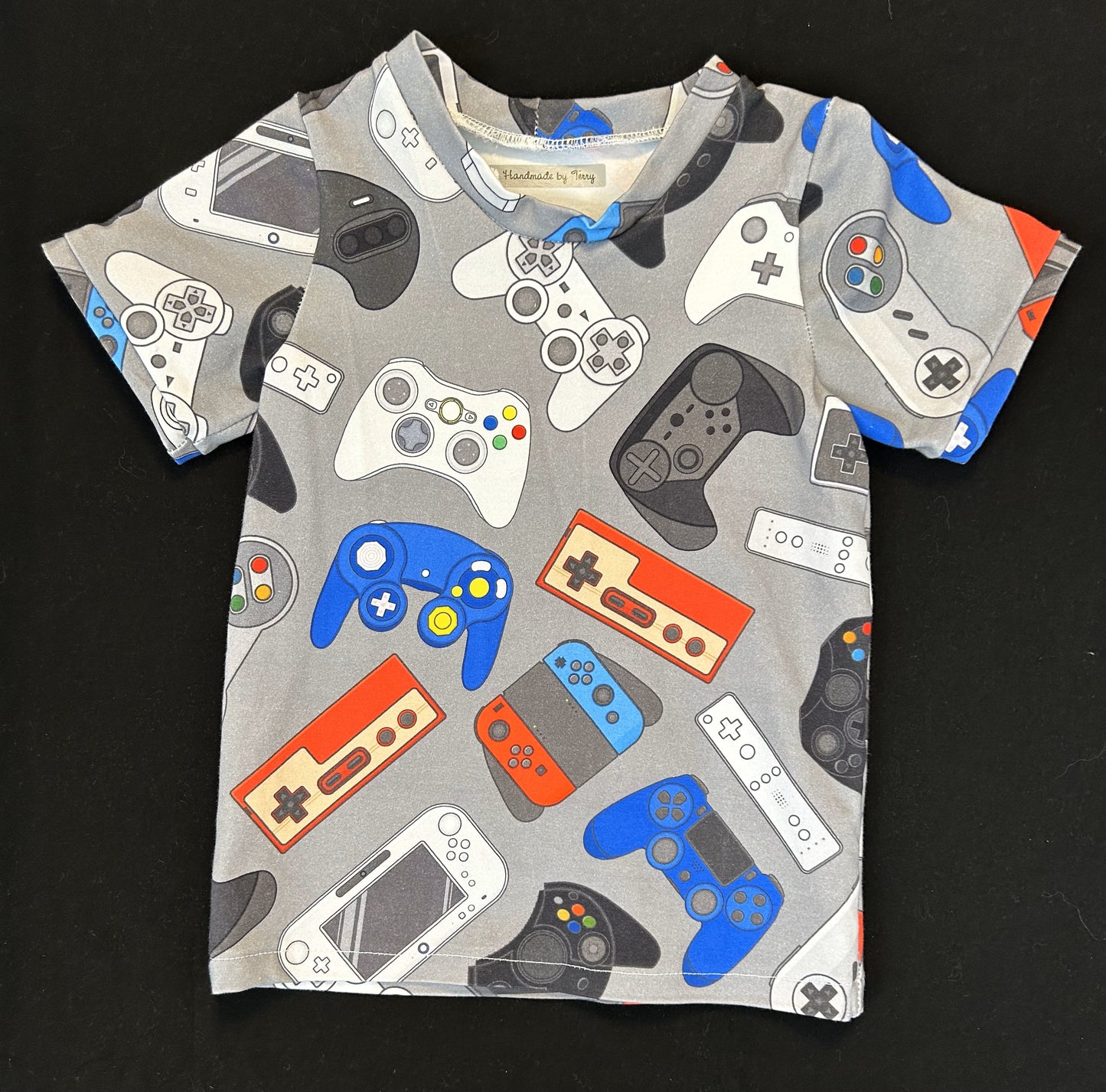 Grey Gamer Tshirt - Size 4