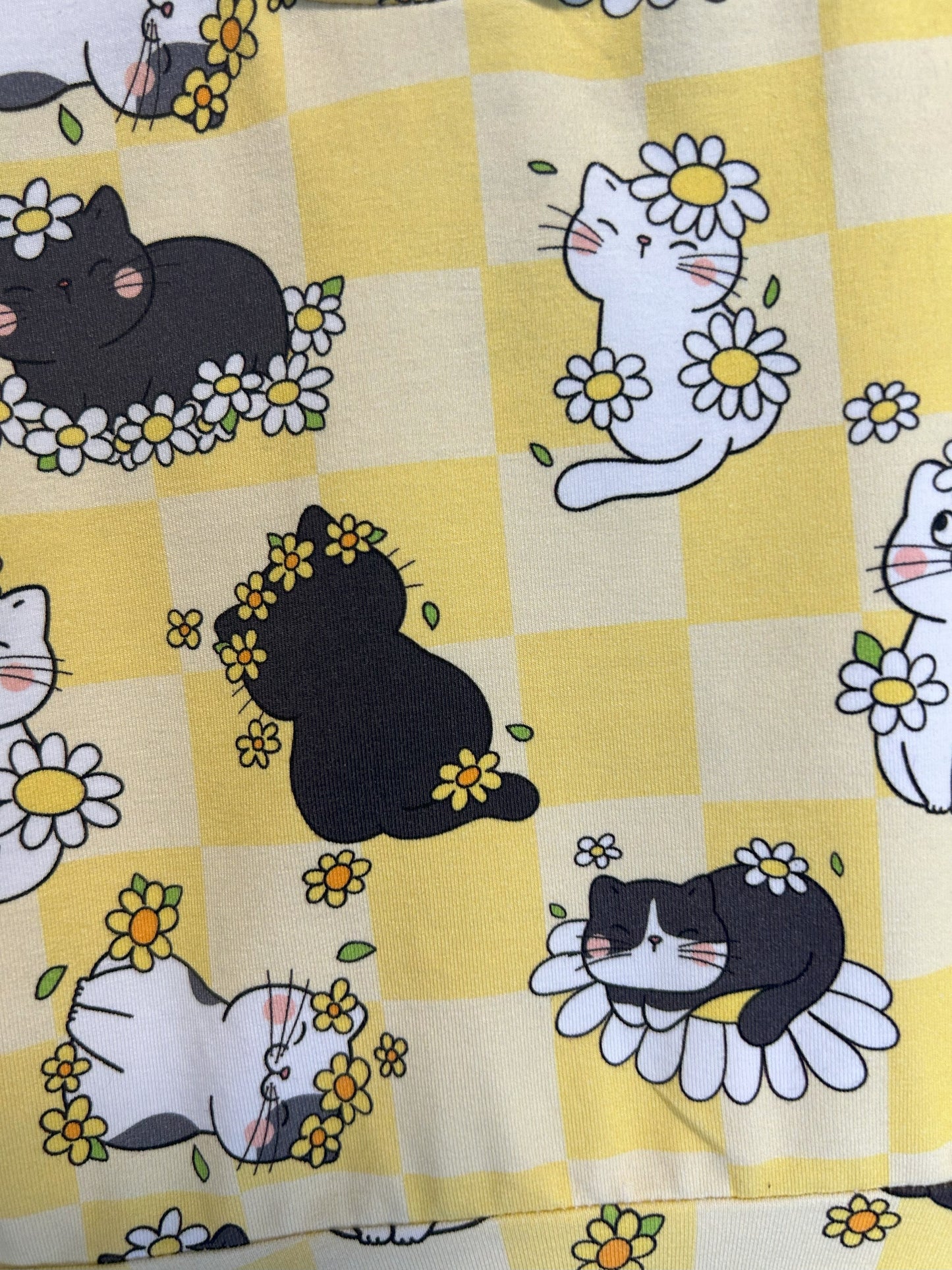 Cute Cats with Daisies Dress - Size 6