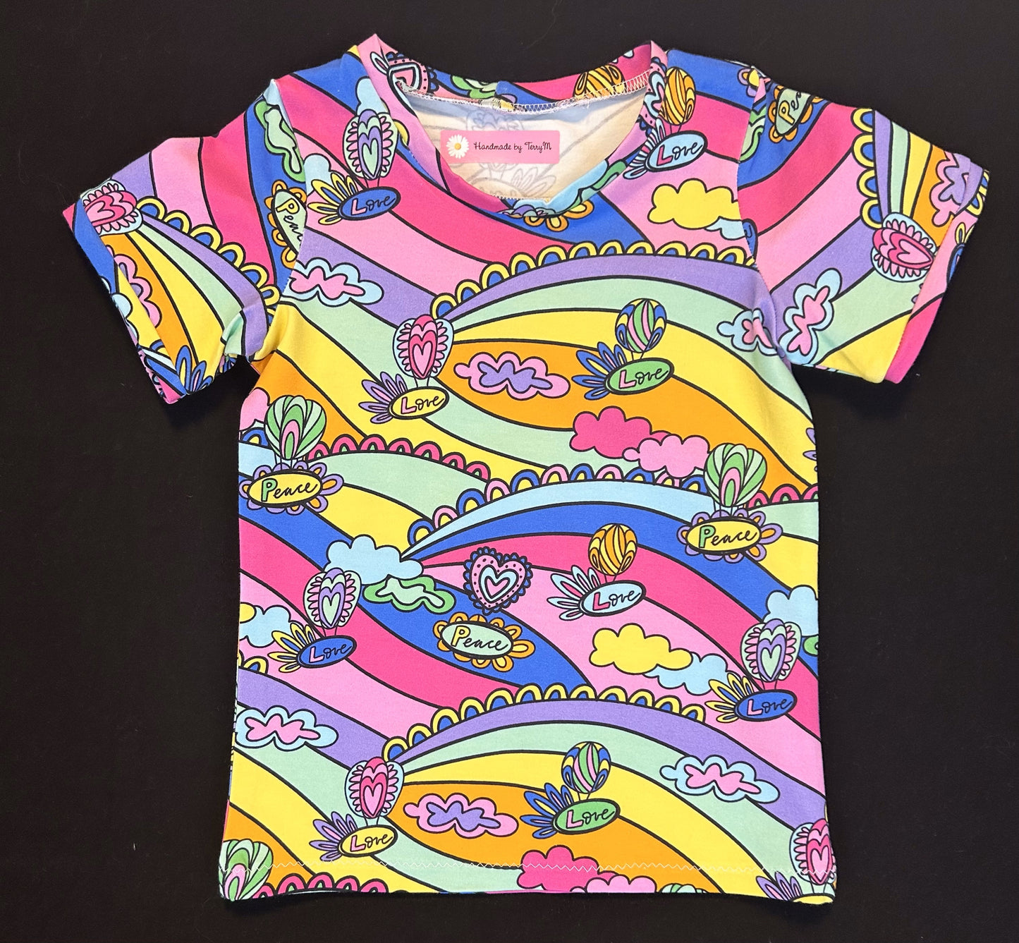 Peace & Love Tshirt - Size 4