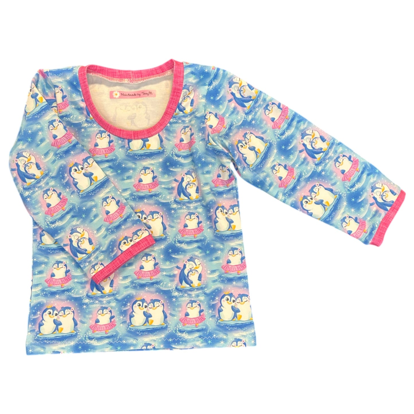 Penguin Long Sleeve T-Shirt -Size 2